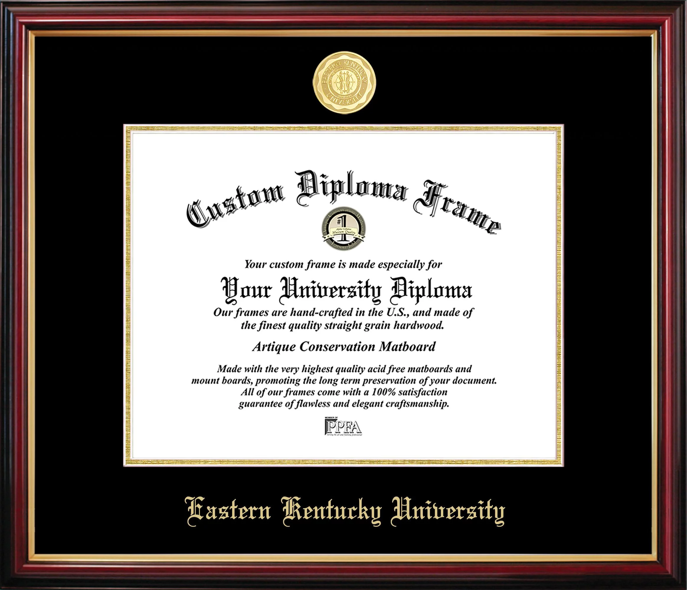 Eastern Kentucky Petite Diploma Frame