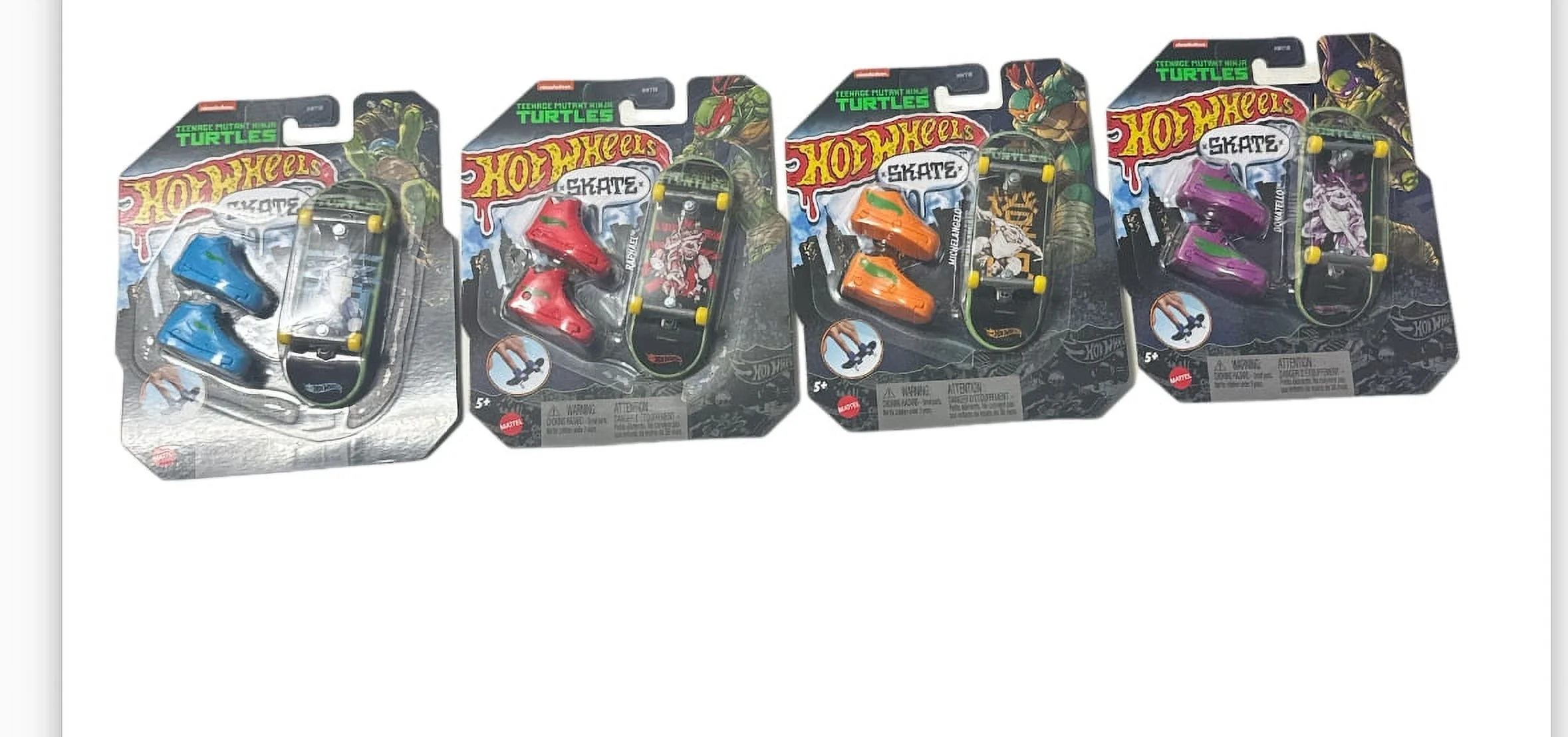 Hot Wheels Skate Fingerboard Teenage Mutant Ninja Turtles Donatello