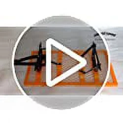 HORSESHOE Heavy Duty Steel Mesh Garden Cart Utility Wagon Installed 4.10/3.50-4 Flat Free Tire on Steel Wheel Assembly, w/Removable Sides & Liner, Max Load 880 Pounds (Blue)