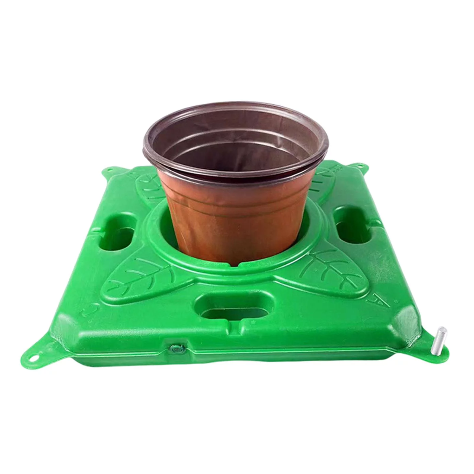 Aquaponics Floating Pond Planter Basket Set,Pond Floating Island Floating Aquatic Pots Square Garden Plants Floating Bed Pond Planting Baskets