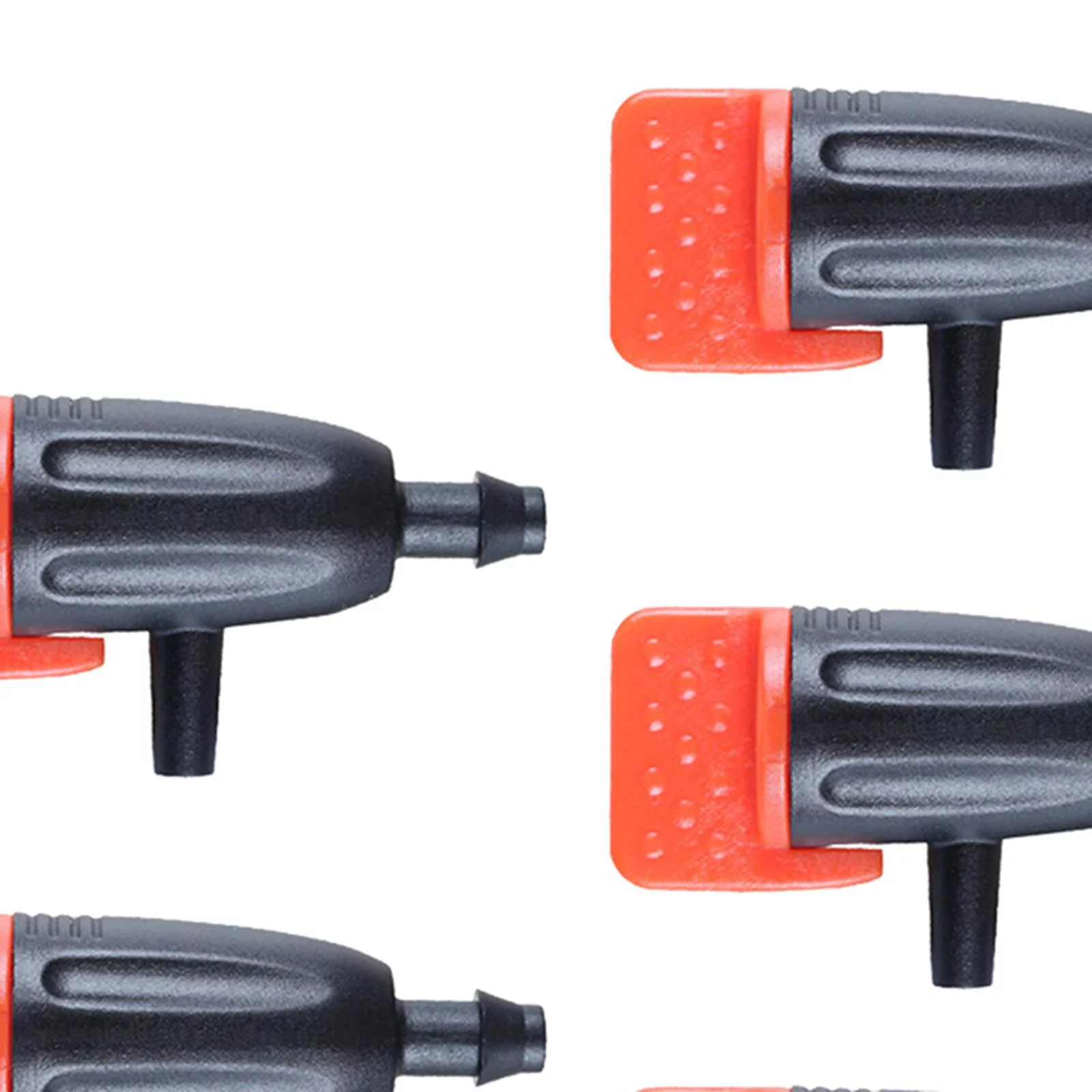 10x Irrigation Dripper Drips Emitters Adjustable Lawn Watering System Connecter 1/4'' Sprinklers Gardens Farm Micro Drips Dripper Sprinklers