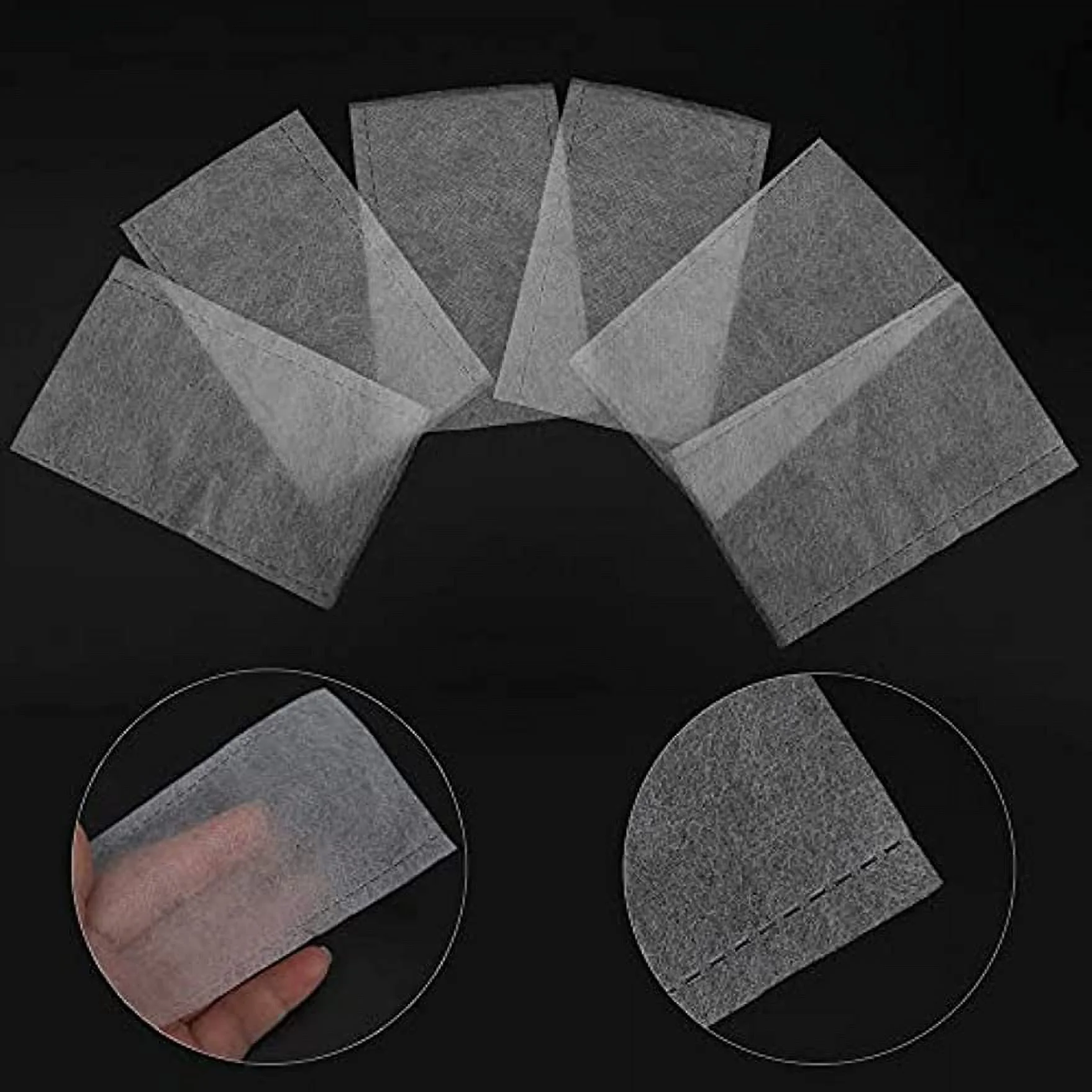 Seedling Plant Grow Bags, Biodegradable Non-Woven Nursery Fabric Seeding Starting Fiber Soil Transplant Pouches, Home Garden Supply - 12 x15 cm (Pack of 40 Pcs)