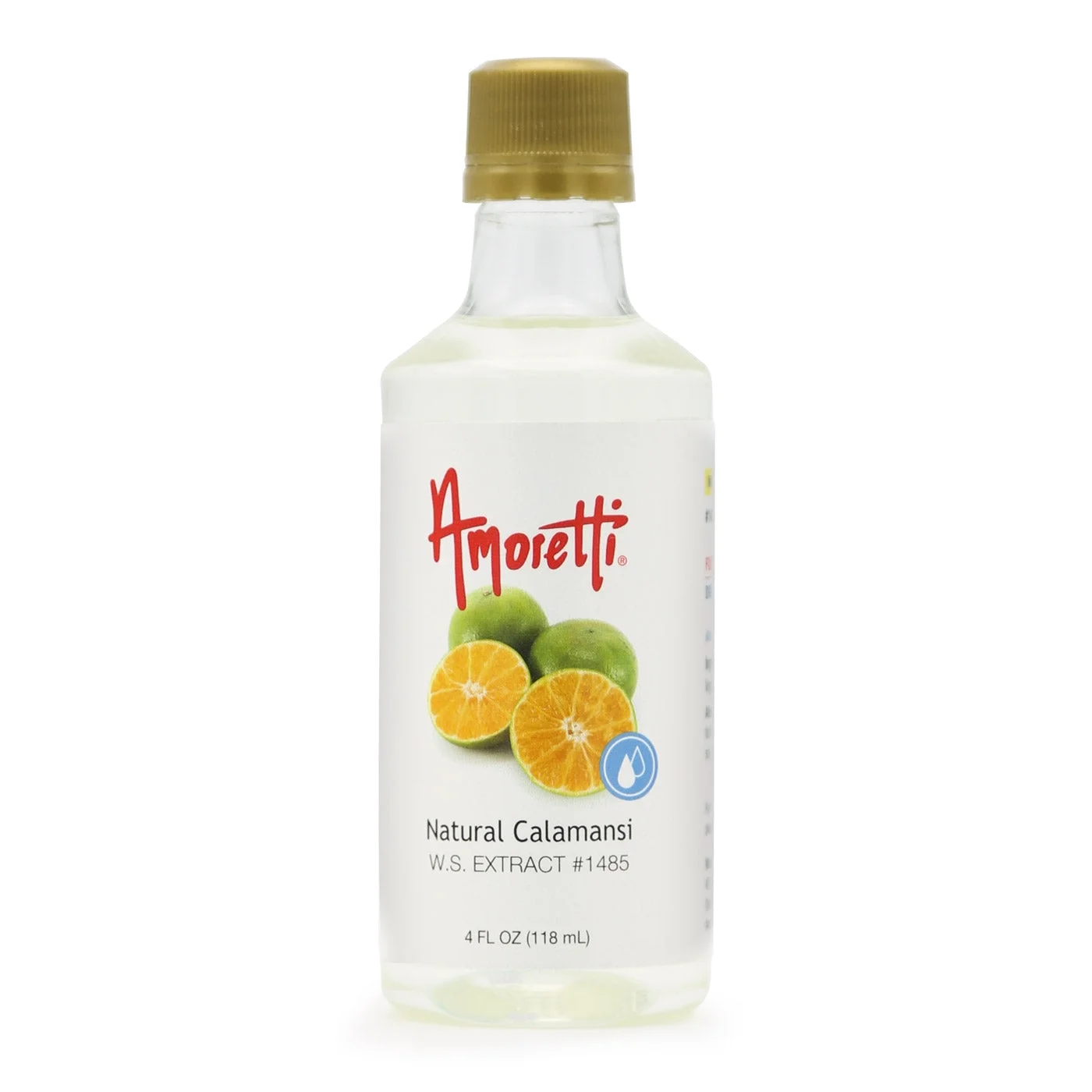 Amoretti - Natural Calamansi Extract Water Soluble 2 oz - Highly Concentrated & Perfect For Pastry, Savory, Brewing, and more, Preservative Free, Vegan, Kosher Pareve, Keto Friendly