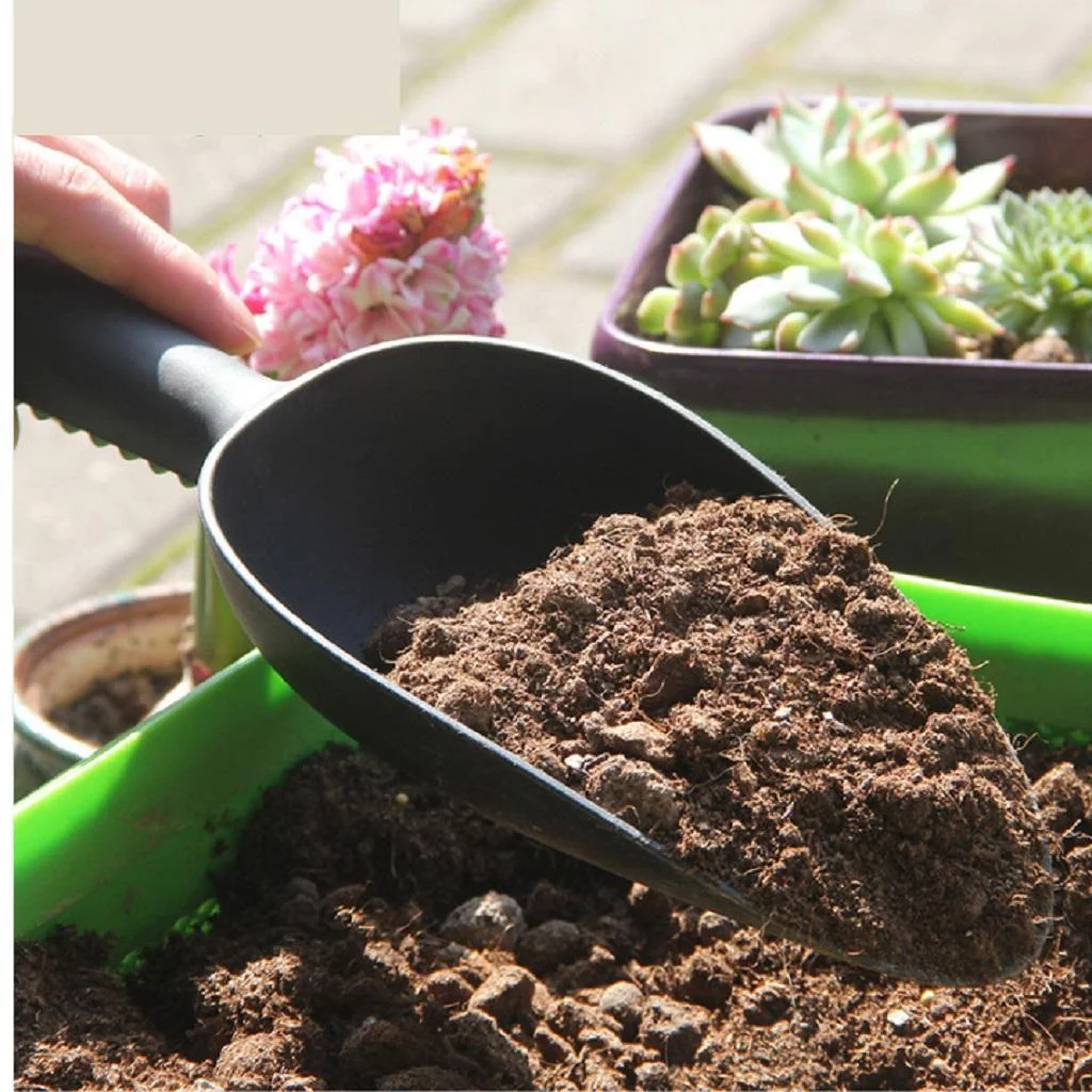 Gazechimp 4x Thickened Shovel Gardening Flowering Loose Soil Tool Black