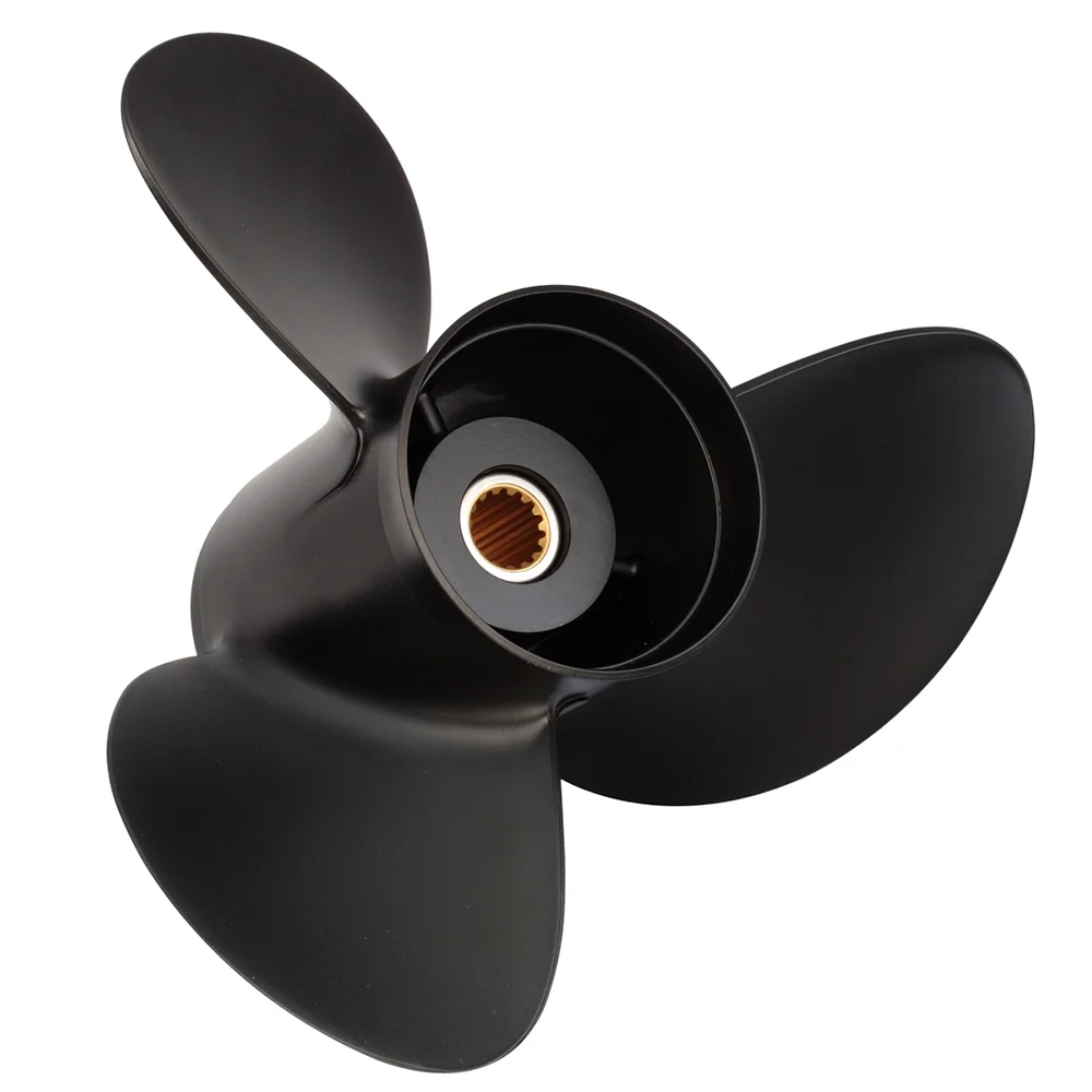 New Aluminum Propeller Compatible With Mariner Optimax 15 Spline 135 75-300 Hp For Years 1996-2008 By 1511-155-13 31063 58130-Zy3-013A Diameter 15.5