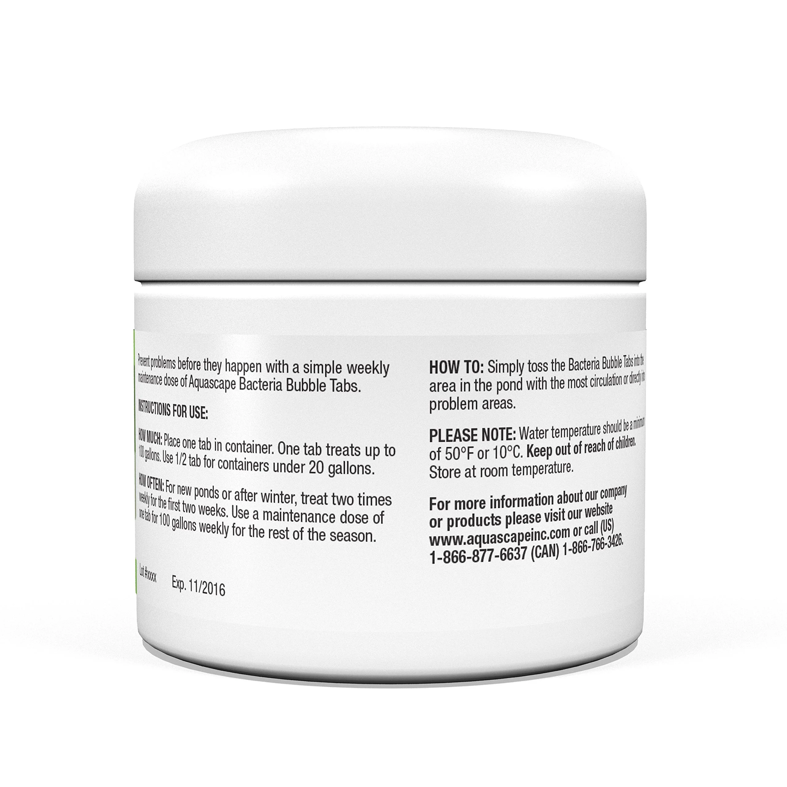 Aquascape - Bacteria Bubble Tabs - 36 Count