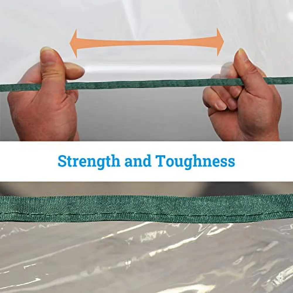 Clear Greenhouse Replacement Cover for 5.9'x3.5'x5'H Portable Mini Gardening Planter Greenhouse