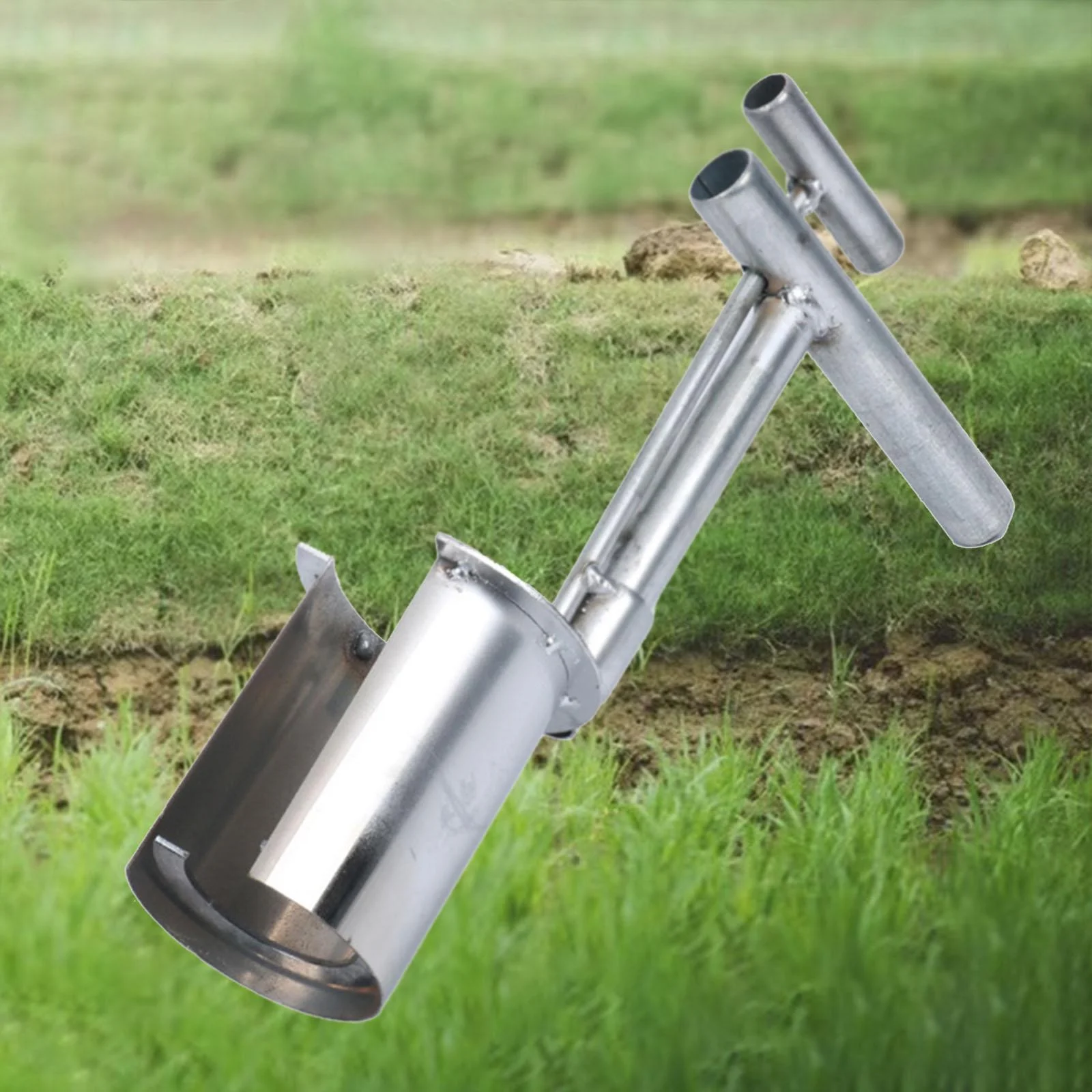 jicheng Bulb Planter Agricultural Transplanting Tool Bulb Planting Tool Weeding Lawn