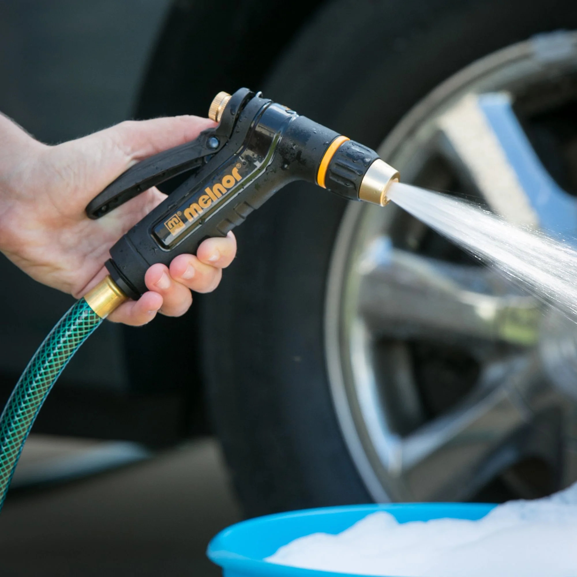 Melnor Deluxe Metal Rear-Trigger Nozzle