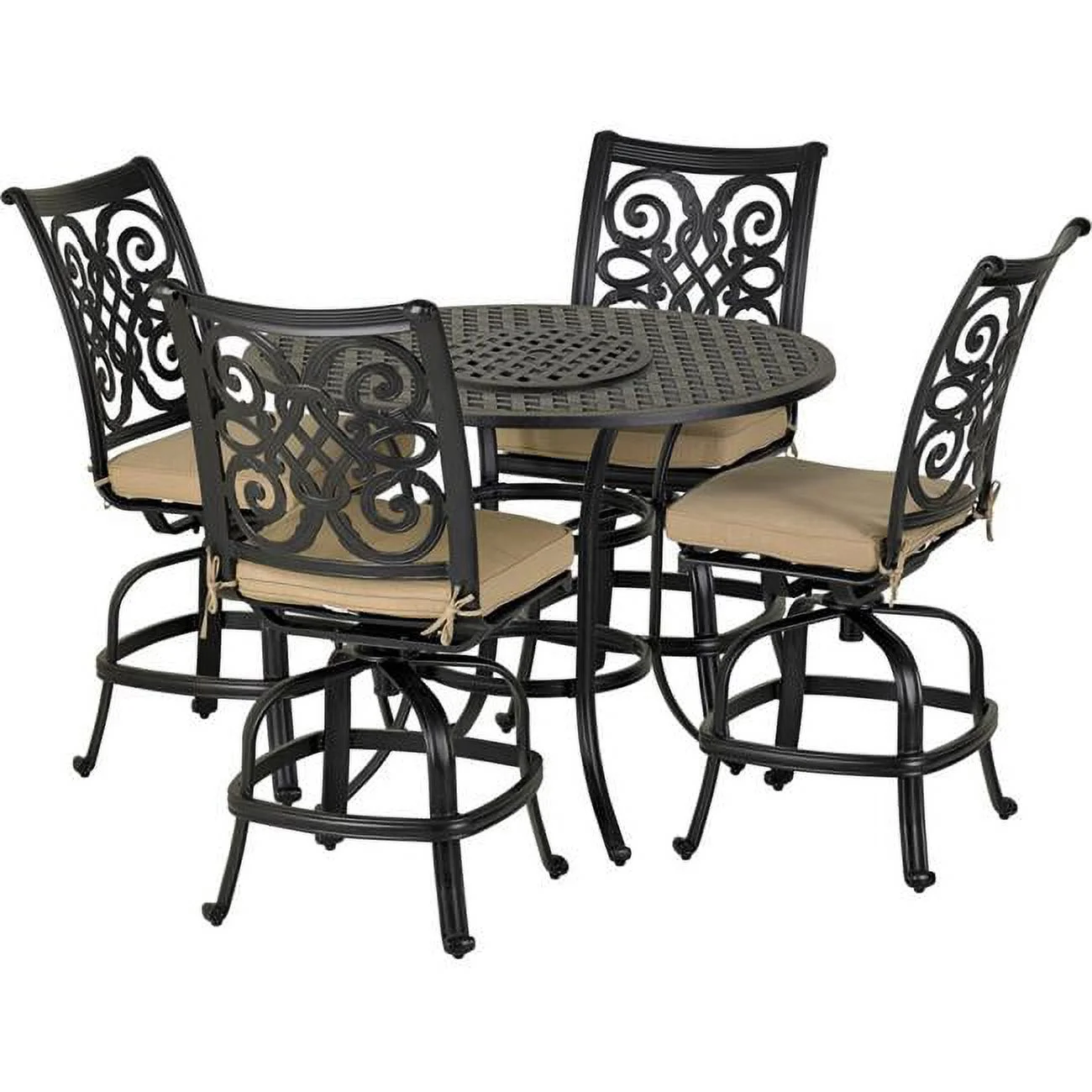 Patio Resort Lifestyles RCTWR48-VC3 Venice Counter Set - 5 Piece