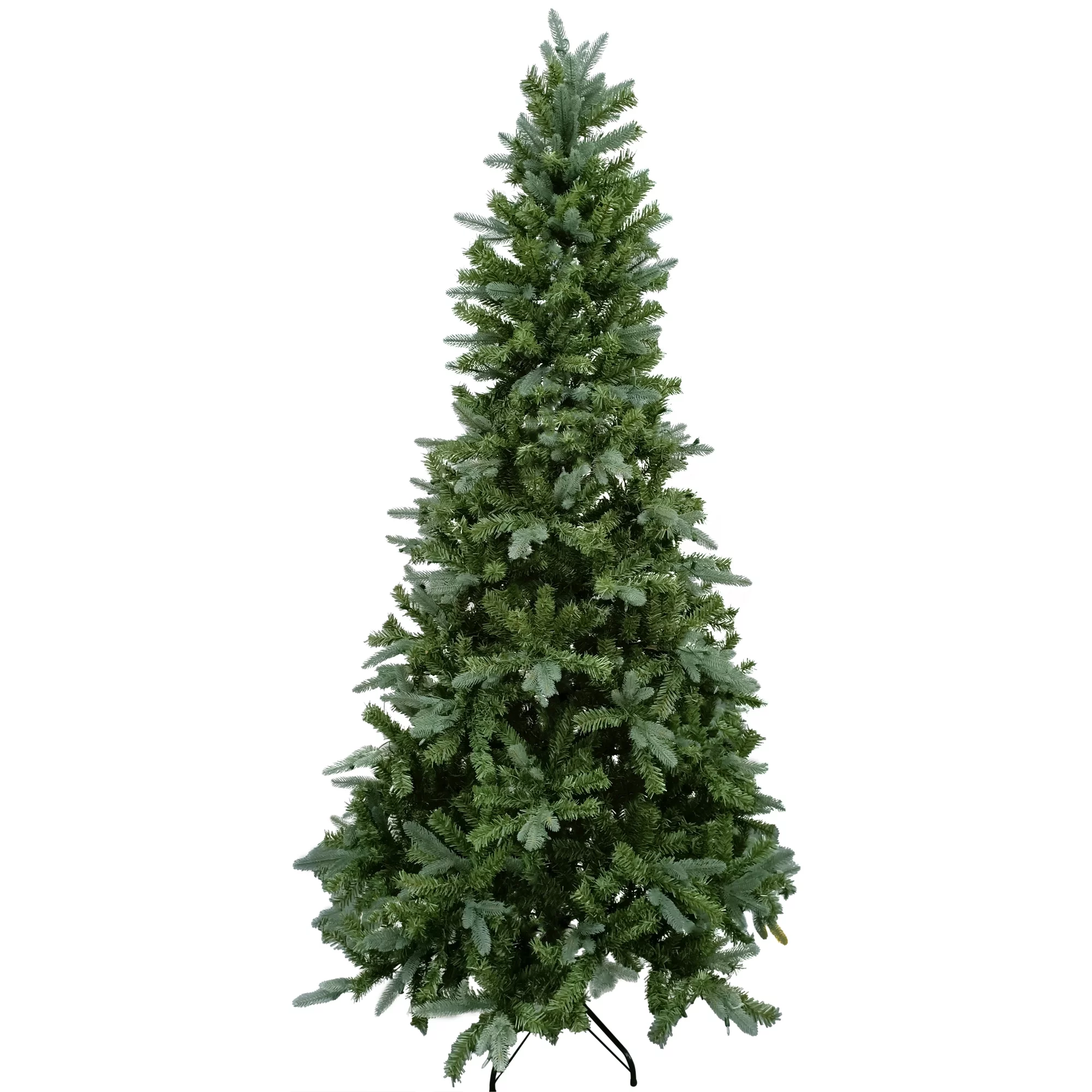 7.5' Pre-Lit Granville Fraser Fir Slim Artificial Christmas Tree, Clear Lights
