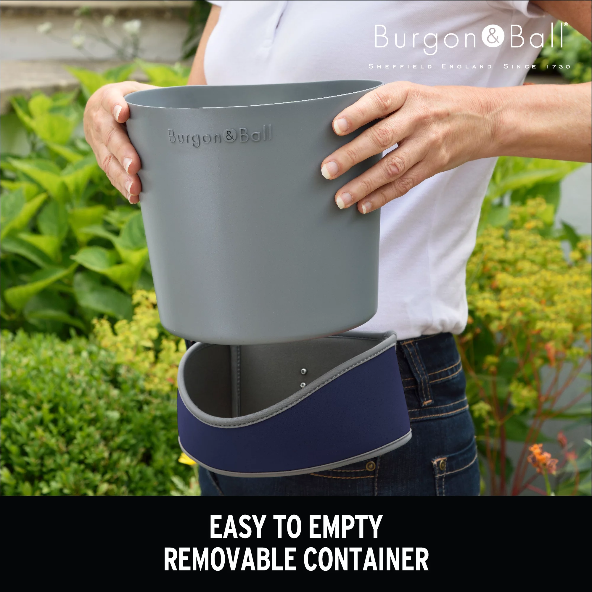 Burgon & Ball Hip-Trug Large Navy