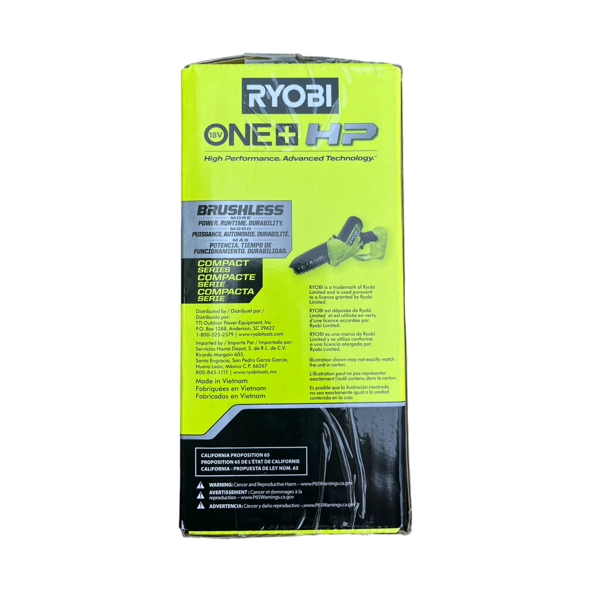 ONE+ HP 18-Volt Brushless 6 in. Battery Compact Pruning Mini Chainsaw (Tool Only)