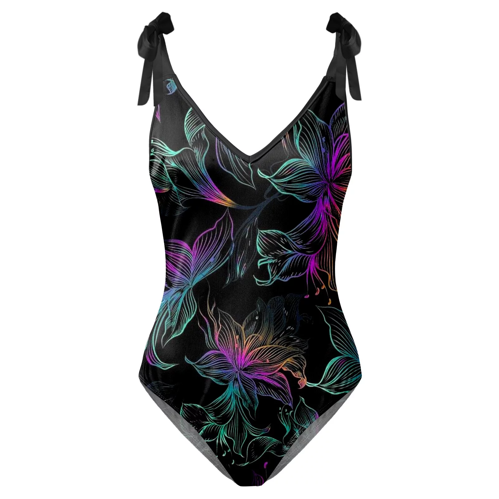 Winter Denim Skirt Womens V Neck Flower Printed Swimsuit Apron Skirt Bikini Sets Skirting Board Cleaner Mop