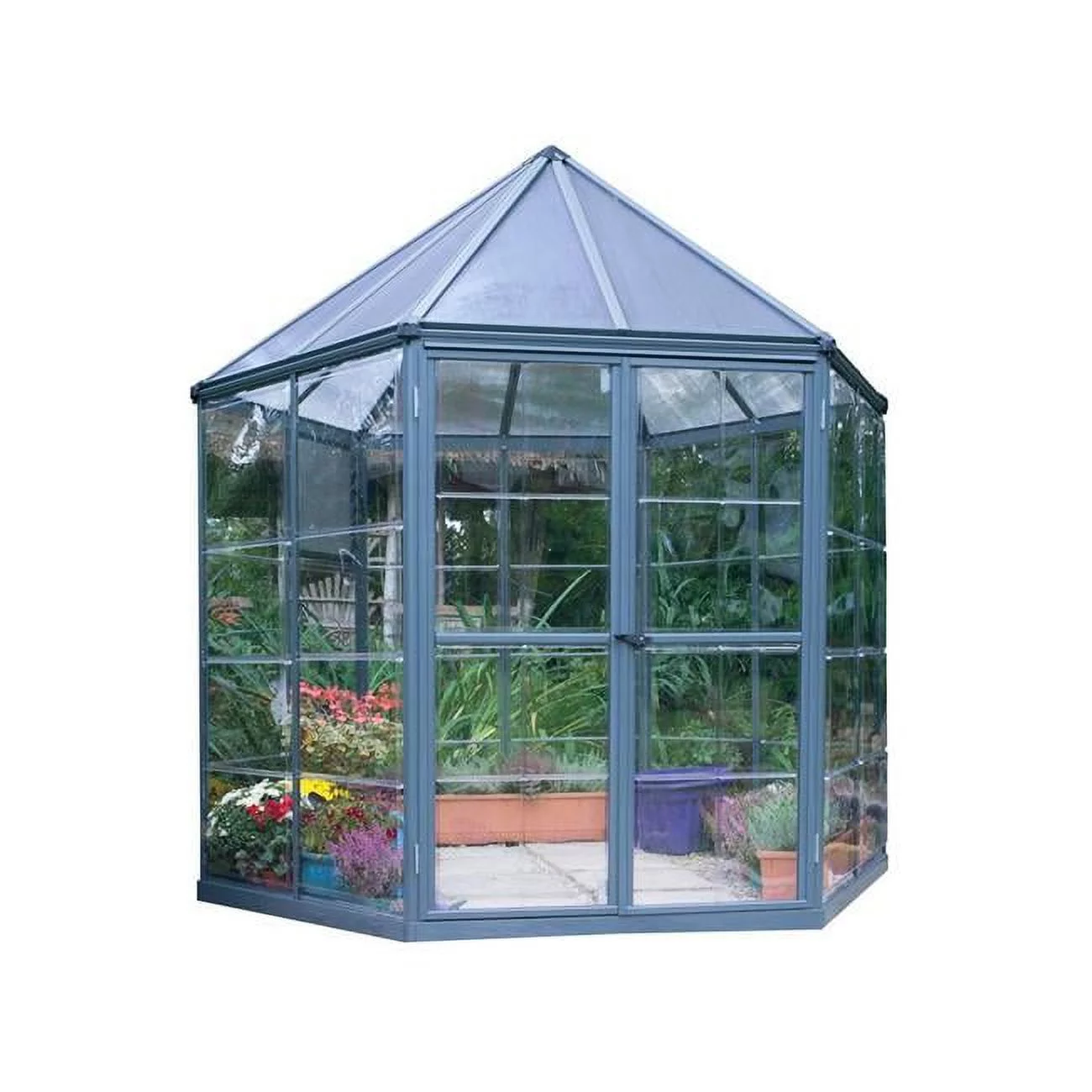Canopia Oasis Hex Greenhouse - 7 x 8 ft.
