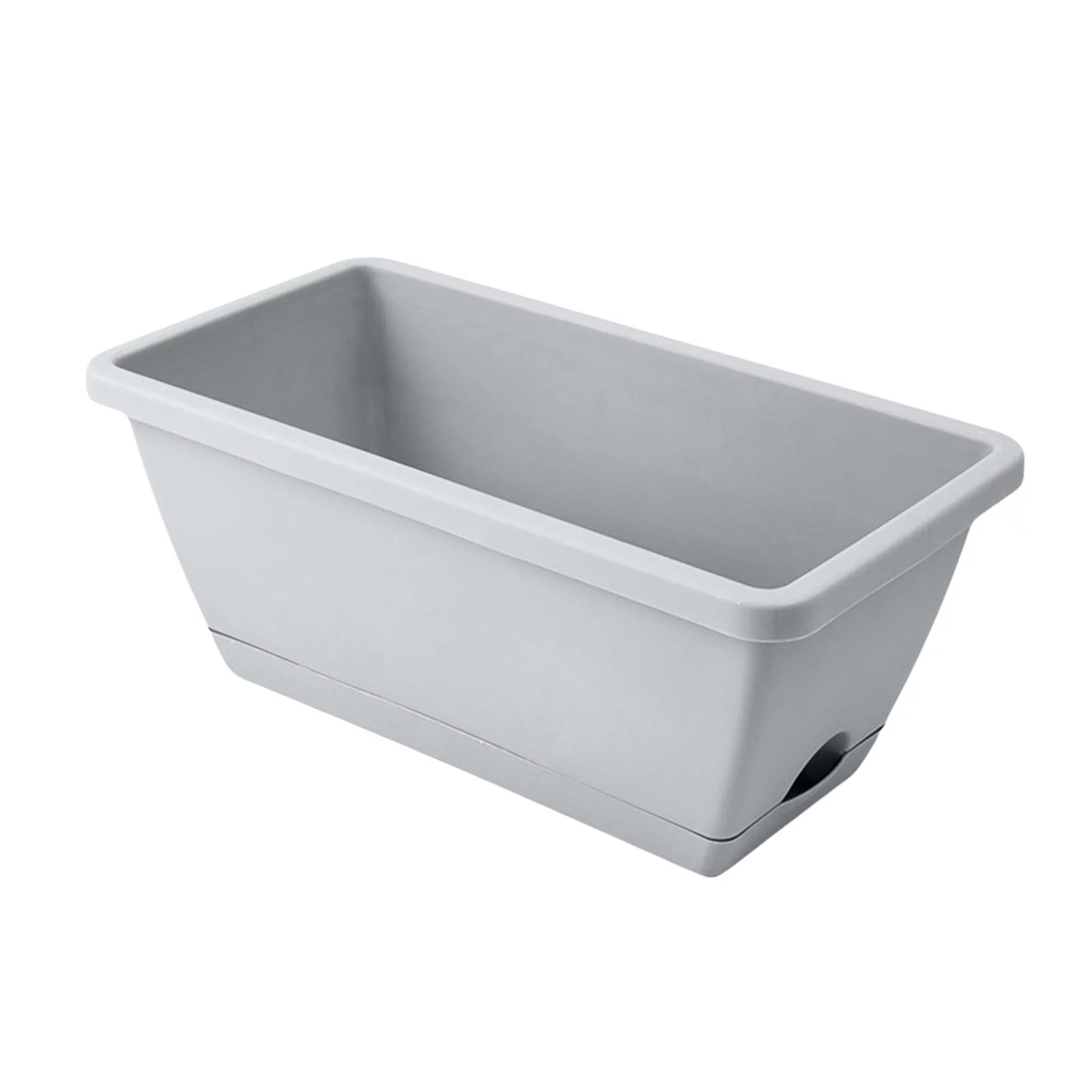 Bnnlsa Seed Disseminators Vegetable Planting Pot Plastic Flower Pot Balcony Vegetable Planting Trough