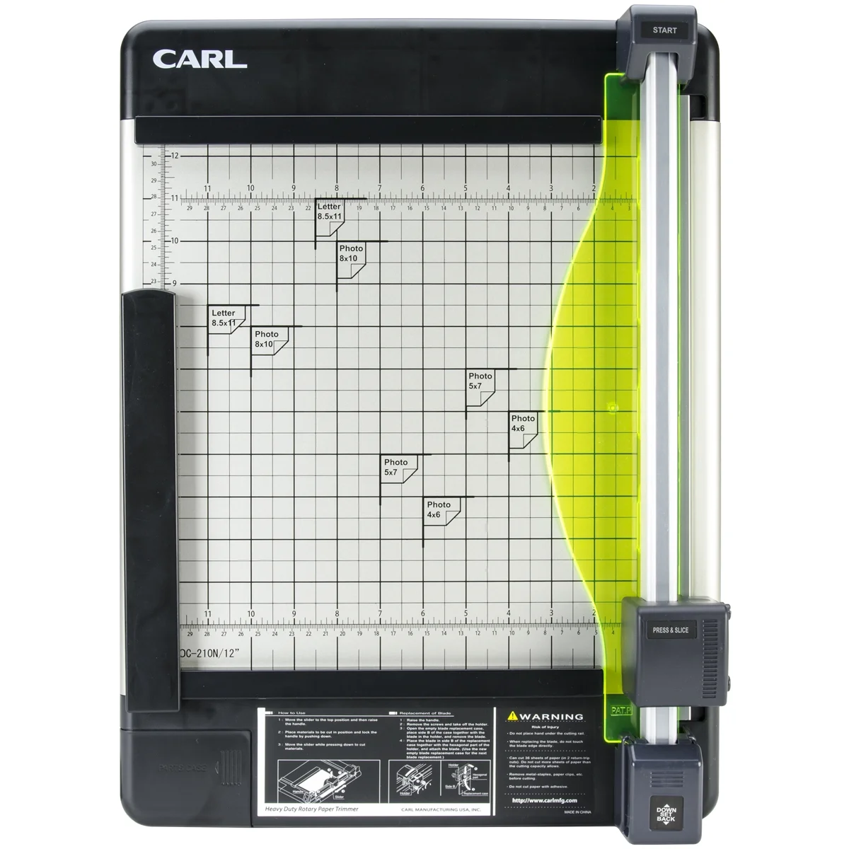 Carl Heavy-Duty Rotary Trimmer 12