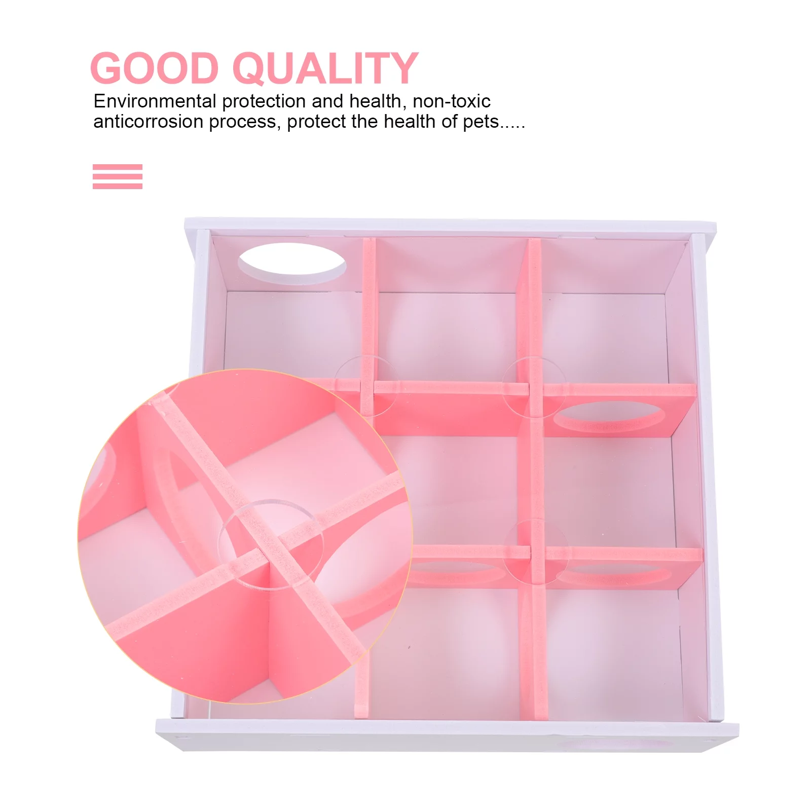 Acrylic Hamster Maze Toy Pet Labyrinth Toy Small Animals Playground Toy