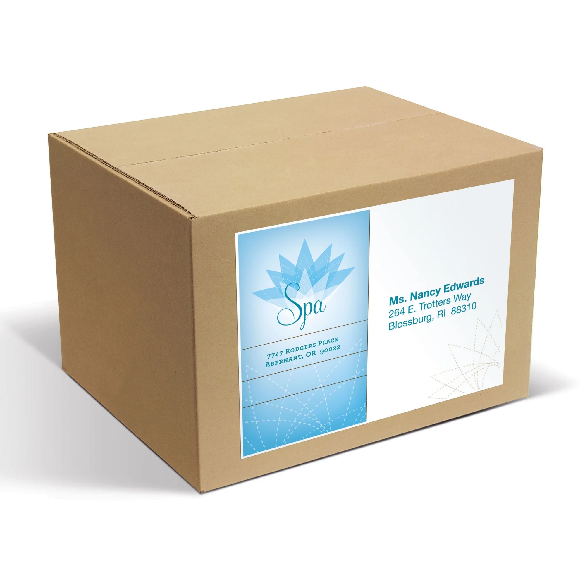 Office Depot® Brand White Inkjet/Laser Permanent Full-Sheet Labels, 505-O004-0012, 8 1/2