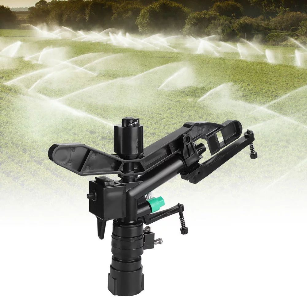 YUMILI Rocker Arm Sprinkler, Garden Sprinkler Head G1 Female Thread Rocker Arm Nozzle Rotating Rocker Nozzle Lawn Sprinkler