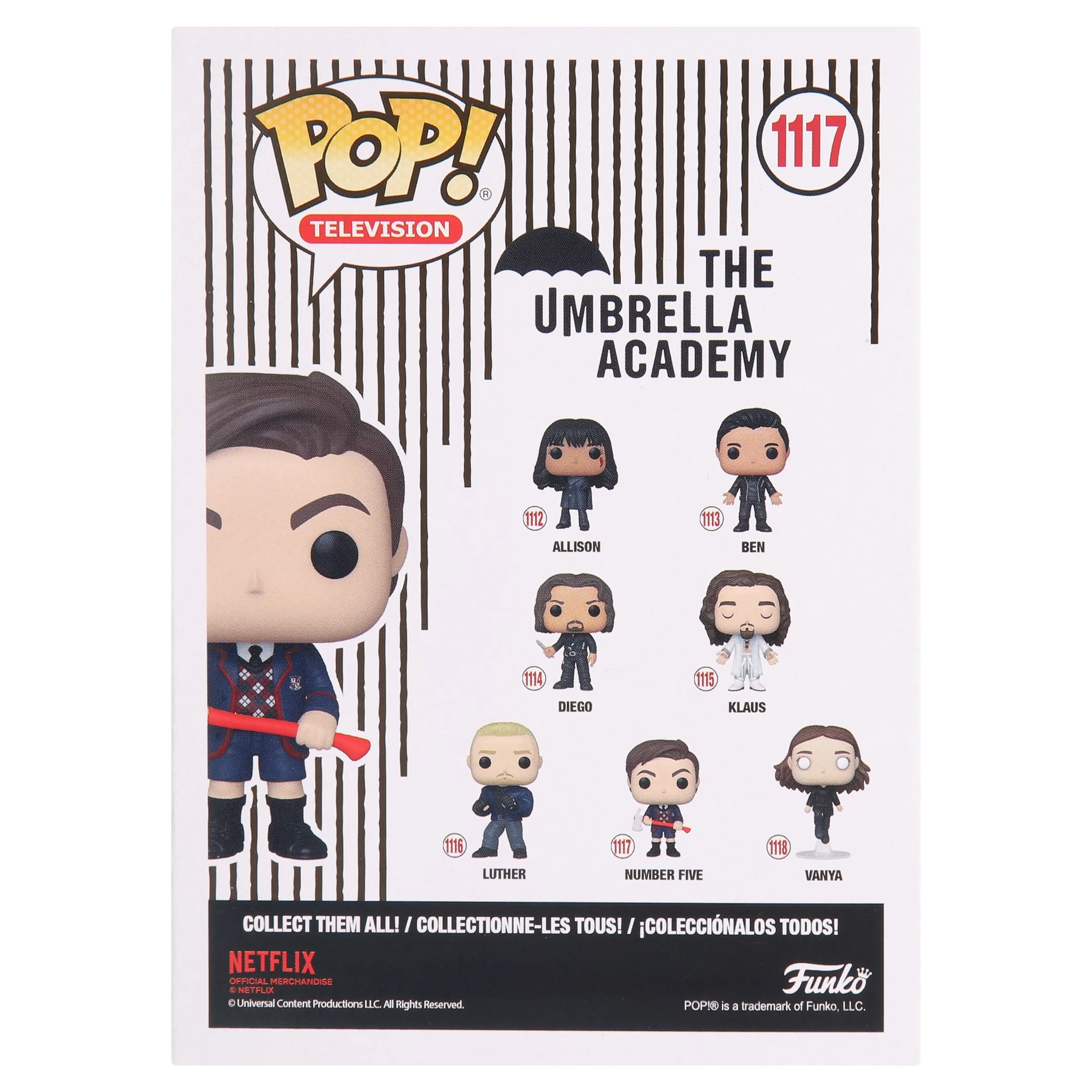 Funko POP TV: Umbrella Academy - Number 5 Collectible Vinyl Figure