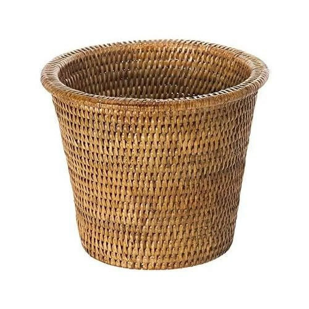 1080023 La Jolla Handwoven Rattan Planter, Large, Brown