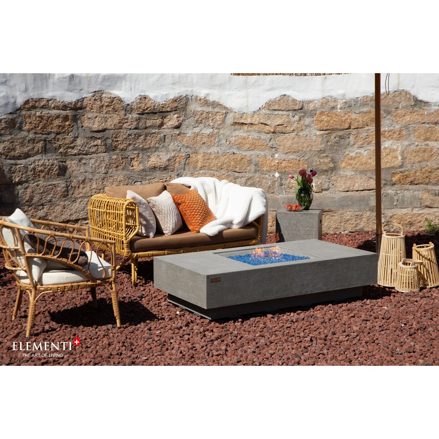 Elementi MONTE CARLO Fire Table Propane Assembly