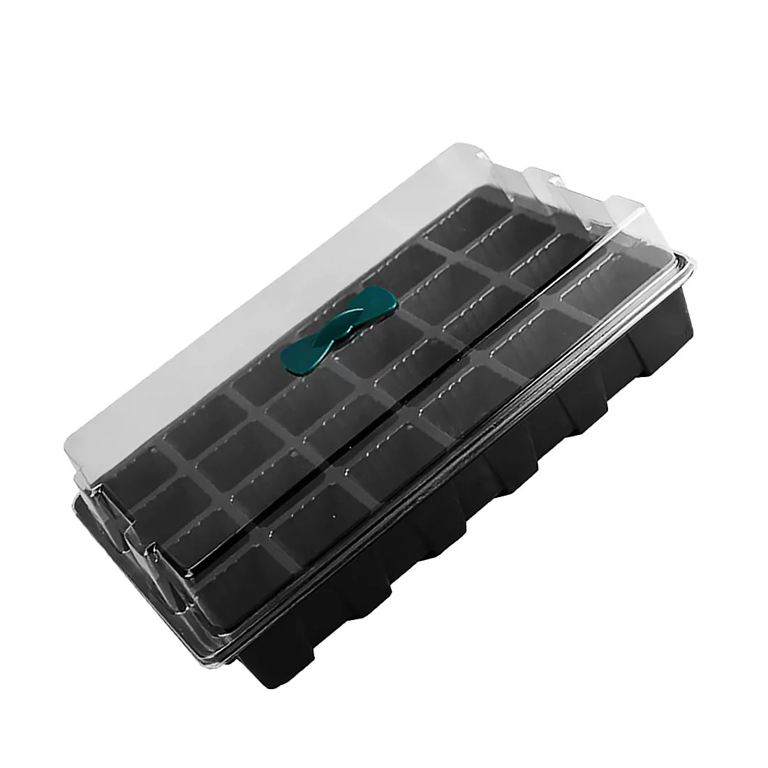 3 Pcs/Set 24-Hole Seedling Tray Plant Nursery Pot Air Holes Seeding Box Gardening Supplies