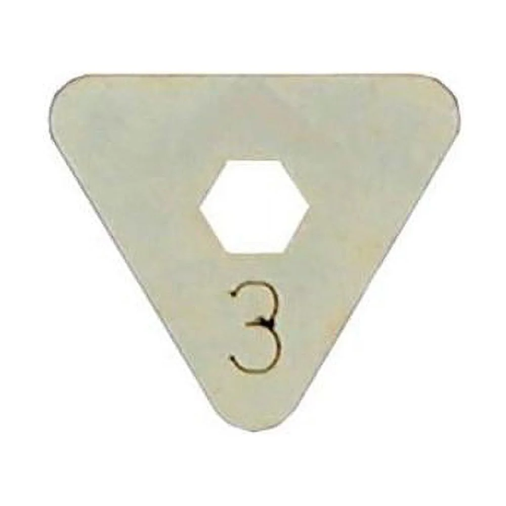 Midwest Rake 57083 Gauge Rake Cam Set, Size 3, Settings At 3/16