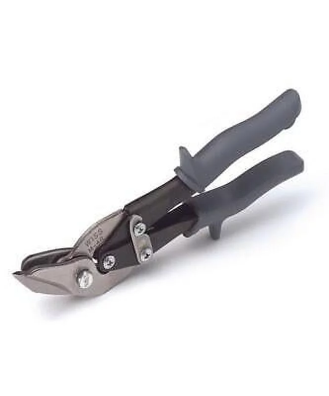 Wiss 9-1/4 in. Stainless Steel Curved Or Straight Compound Action Pipe and Duct Snips 20 Ga. 1 pk