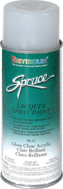 Seymour of Sycamore 98-31 Gloss Clear Lacquer Aerosol