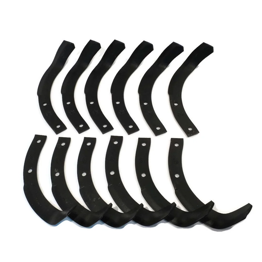 RAParts New Tiller Tine Set Fits Honda 72461-723-700 72465-723-700 RotoTiller Cultivator