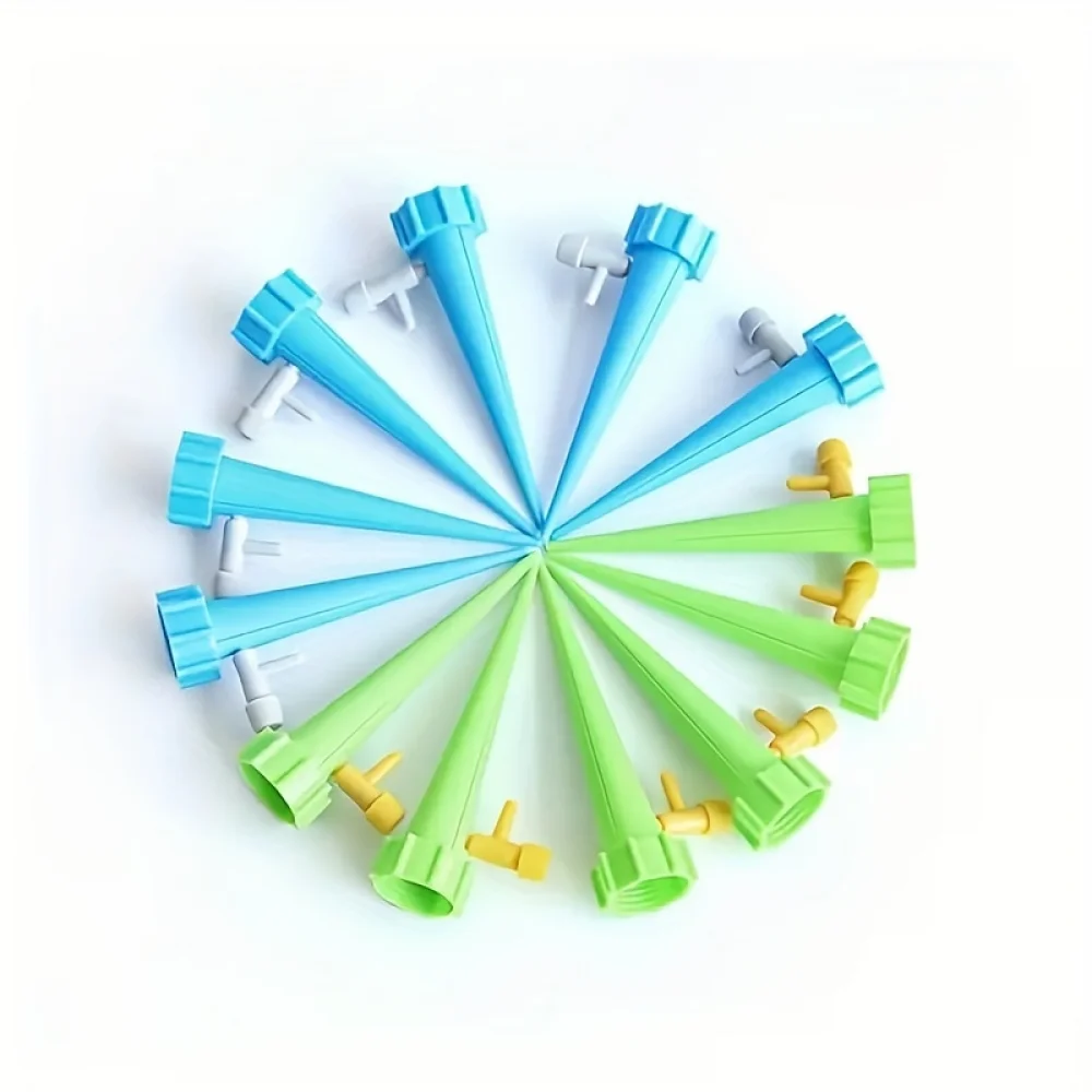 NSXXKJ 10/20PCS Timing Adjustment Watering Dripper, Automatic Plant Water Supply System During Holidays, Drip Irrigation Seepage Device