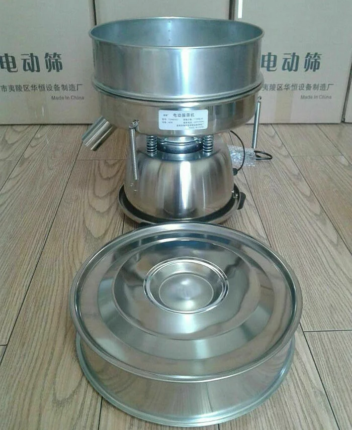 SHANNA Automatic Sieve Shaker 110V Electric Screening Vibrating Machine with 30 Mesh Flour Sifter
