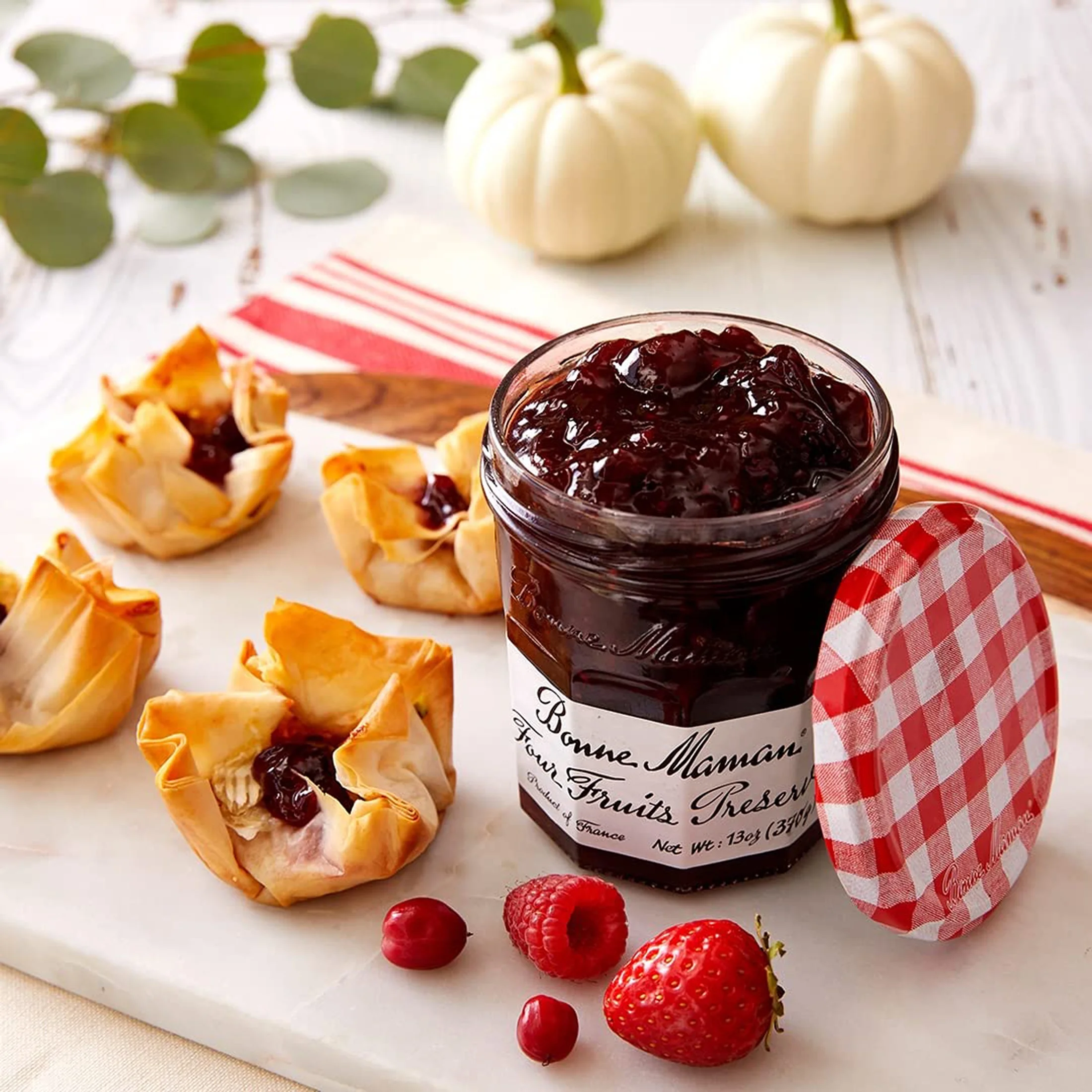 Bonne Maman Four Fruits Preserves 13 oz Jar
