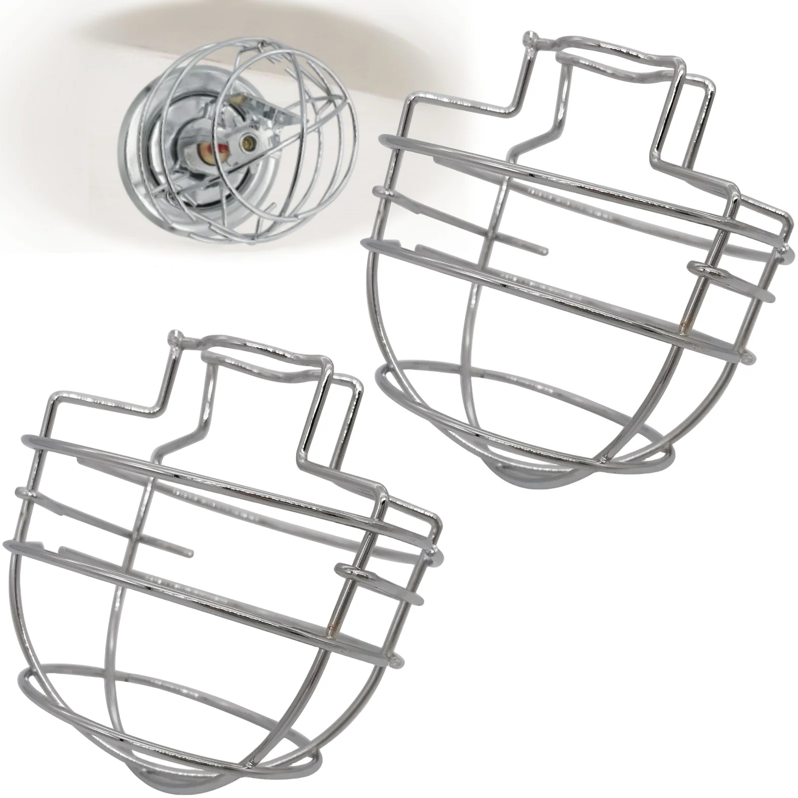Happy Tree (2 Pack) Fire Sprinkler Head Guard Cage for 1/2