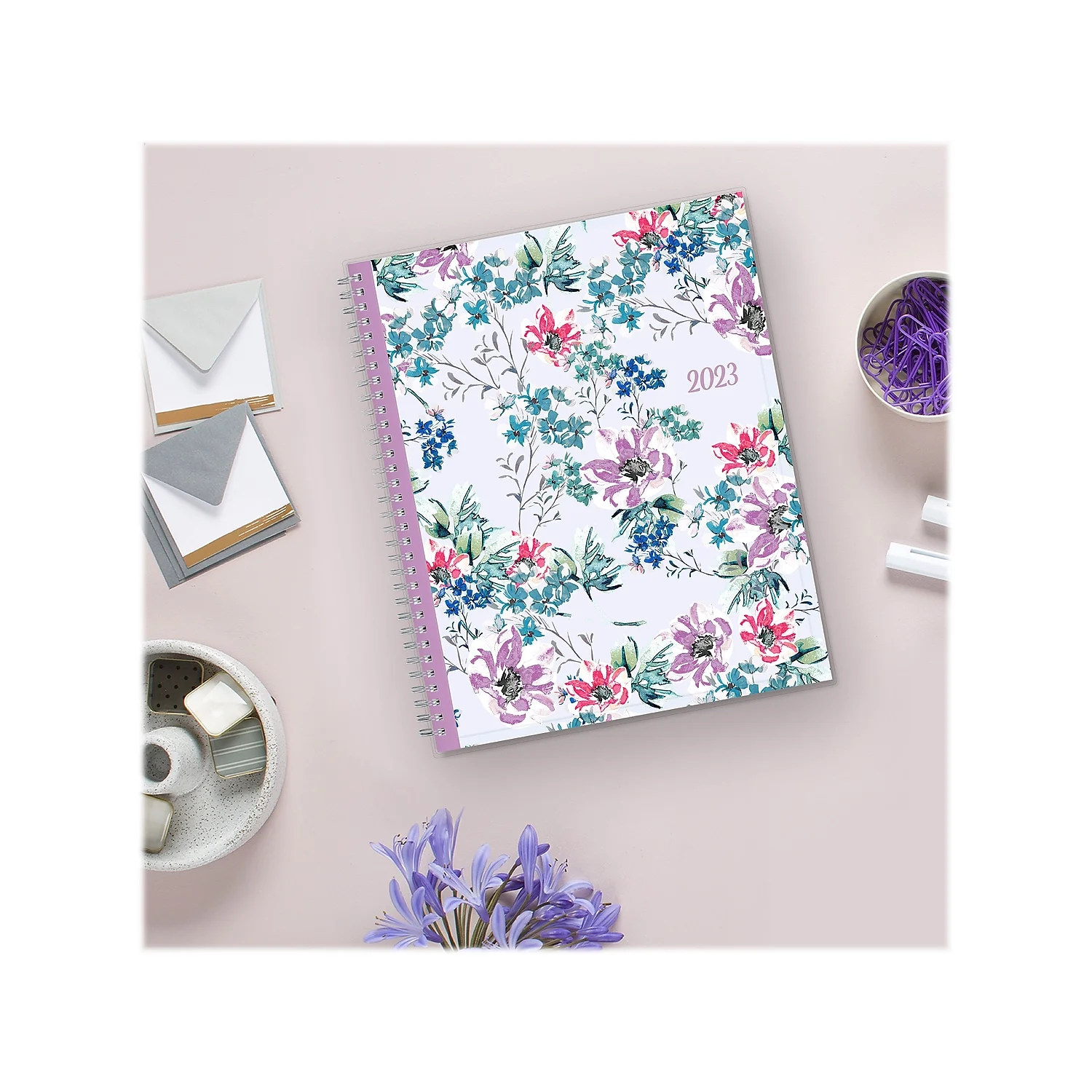 2024 Weekly Monthly Planner, 8.5x11, by Blue Sky, Laila