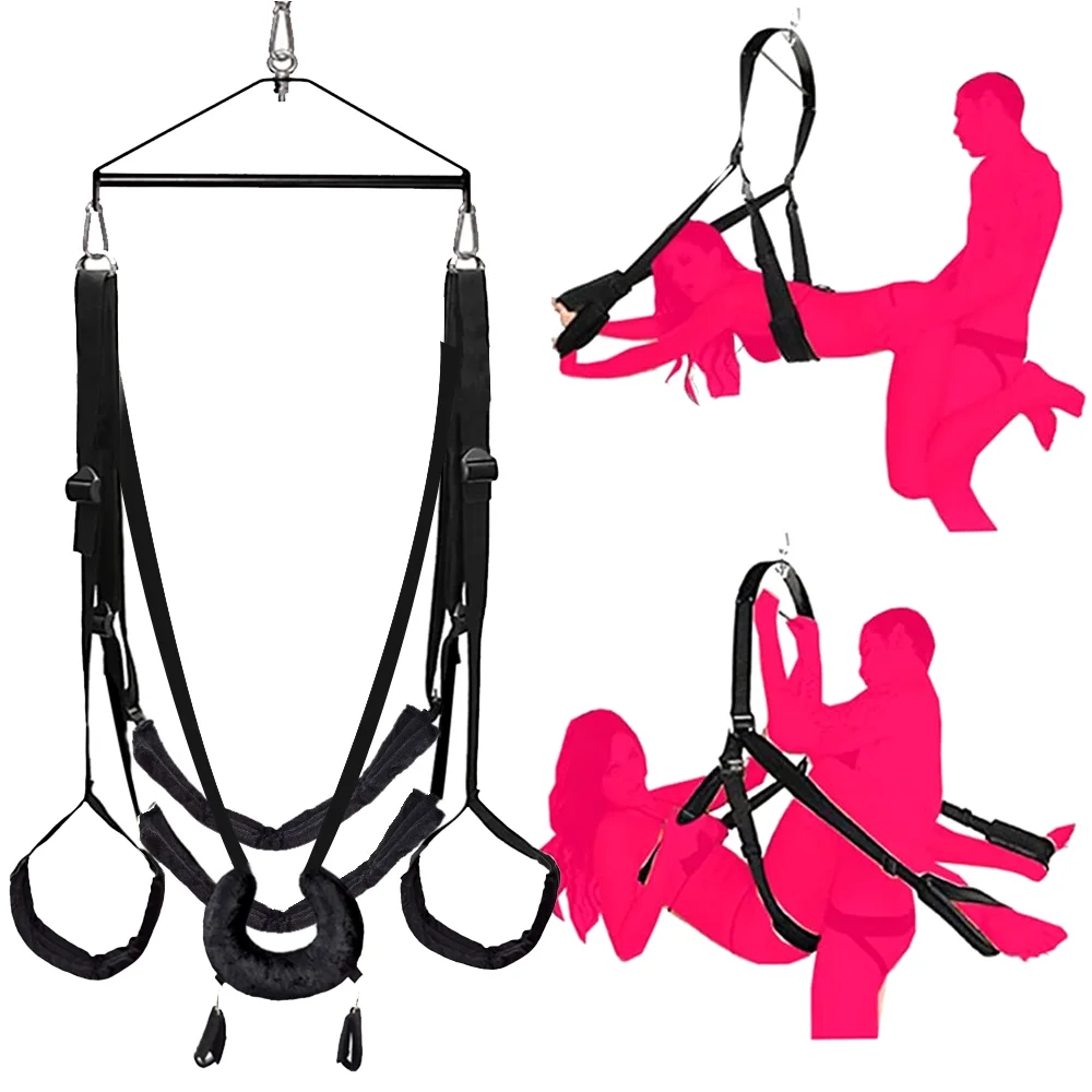 Adult Swing and 360 Degree Spinning Indoor Swivel Swing Set