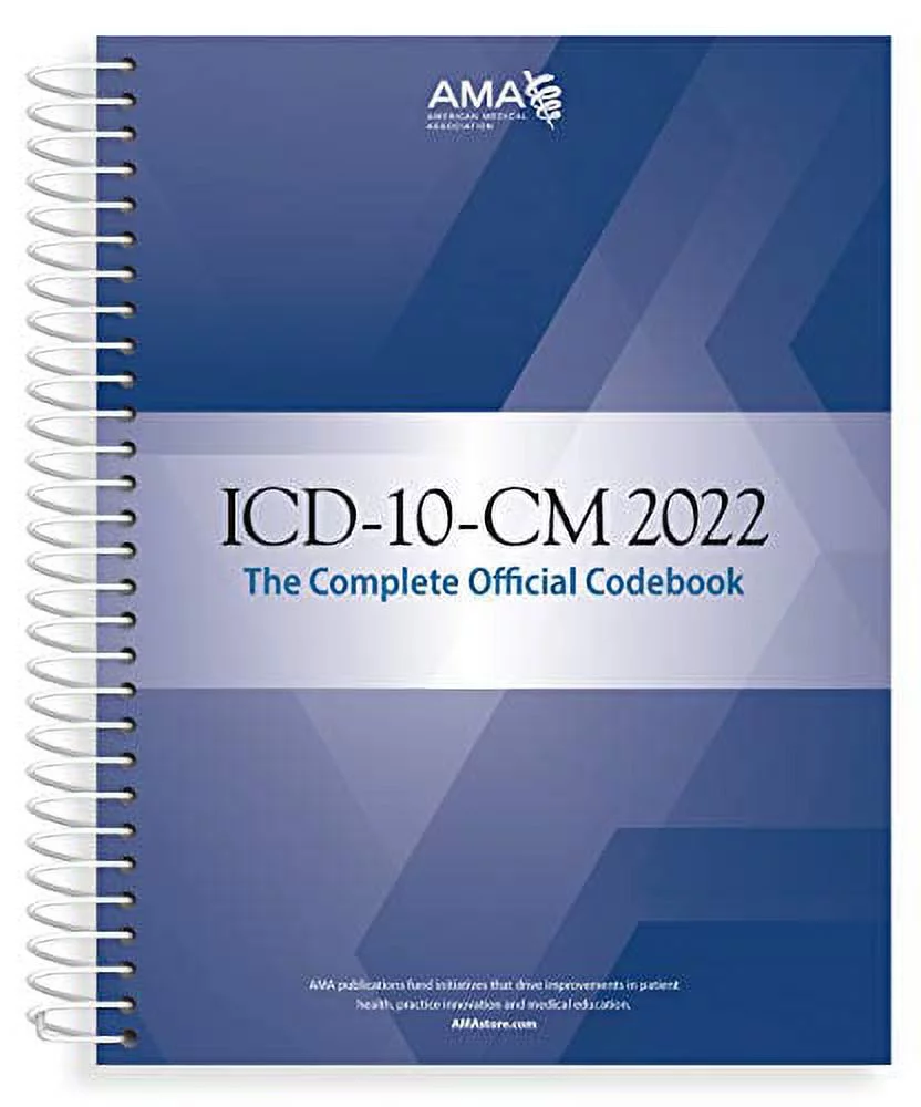 Pre-Owned ICD-10-CM 2022 The Complete Official Codebook with guidelines Paperback