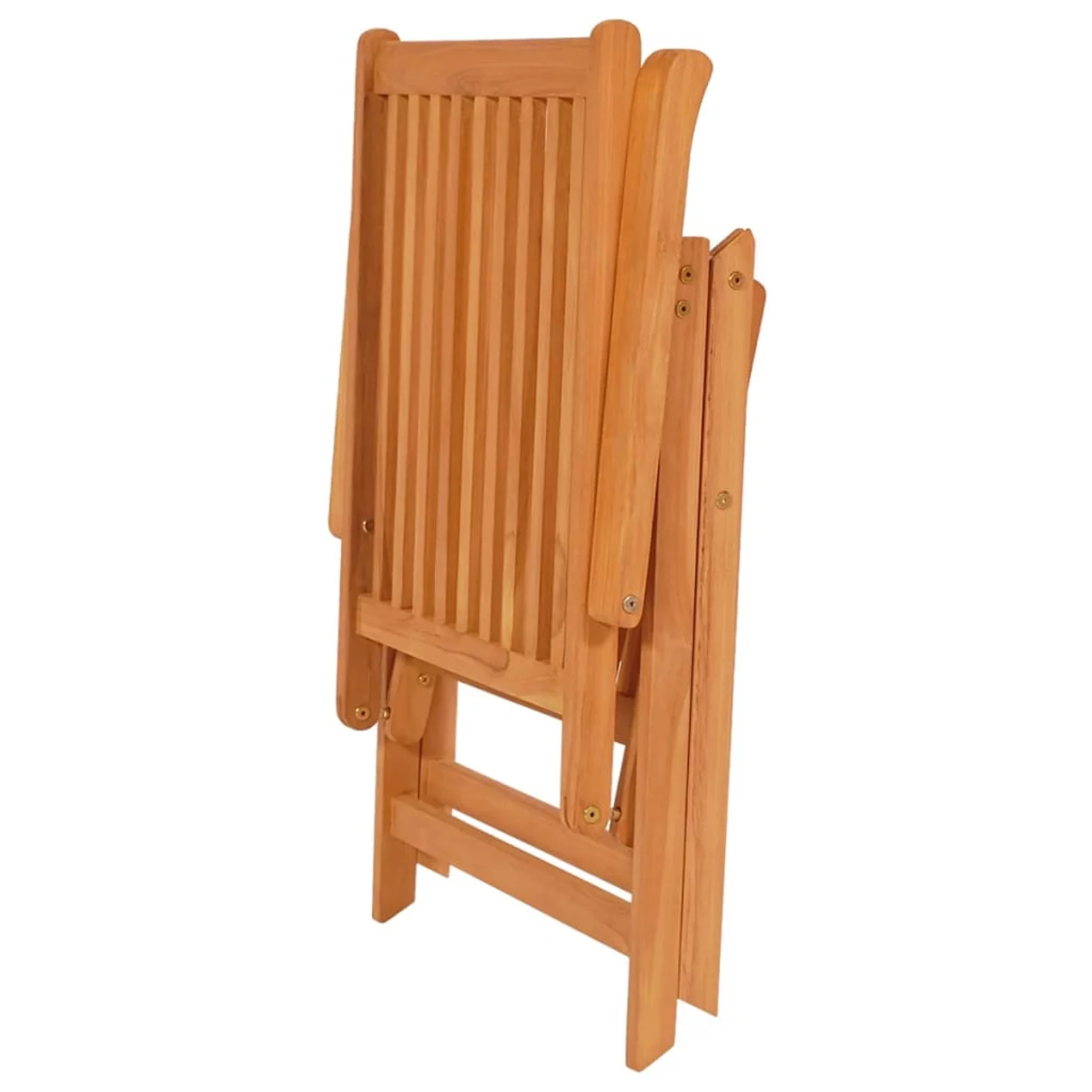 ametoys Patio Chairs 6 pcs with Gray Cushions Solid Teak Wood