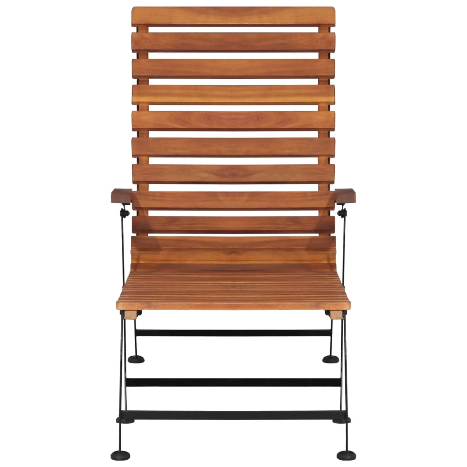 Aibecy Patio Deck Chair Solid Wood Acacia