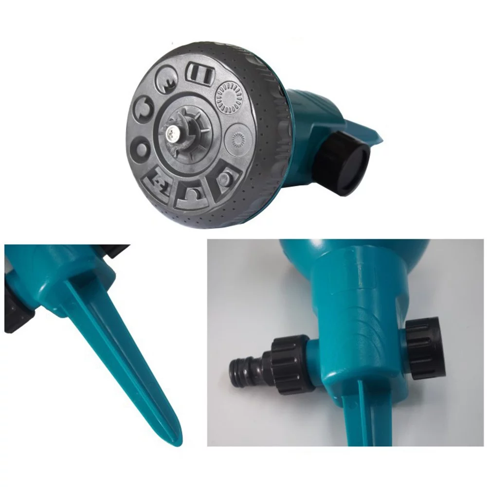 360° Rotatable Auto Lawn Garden Sprinkler Watering Water Spray Grass Yard