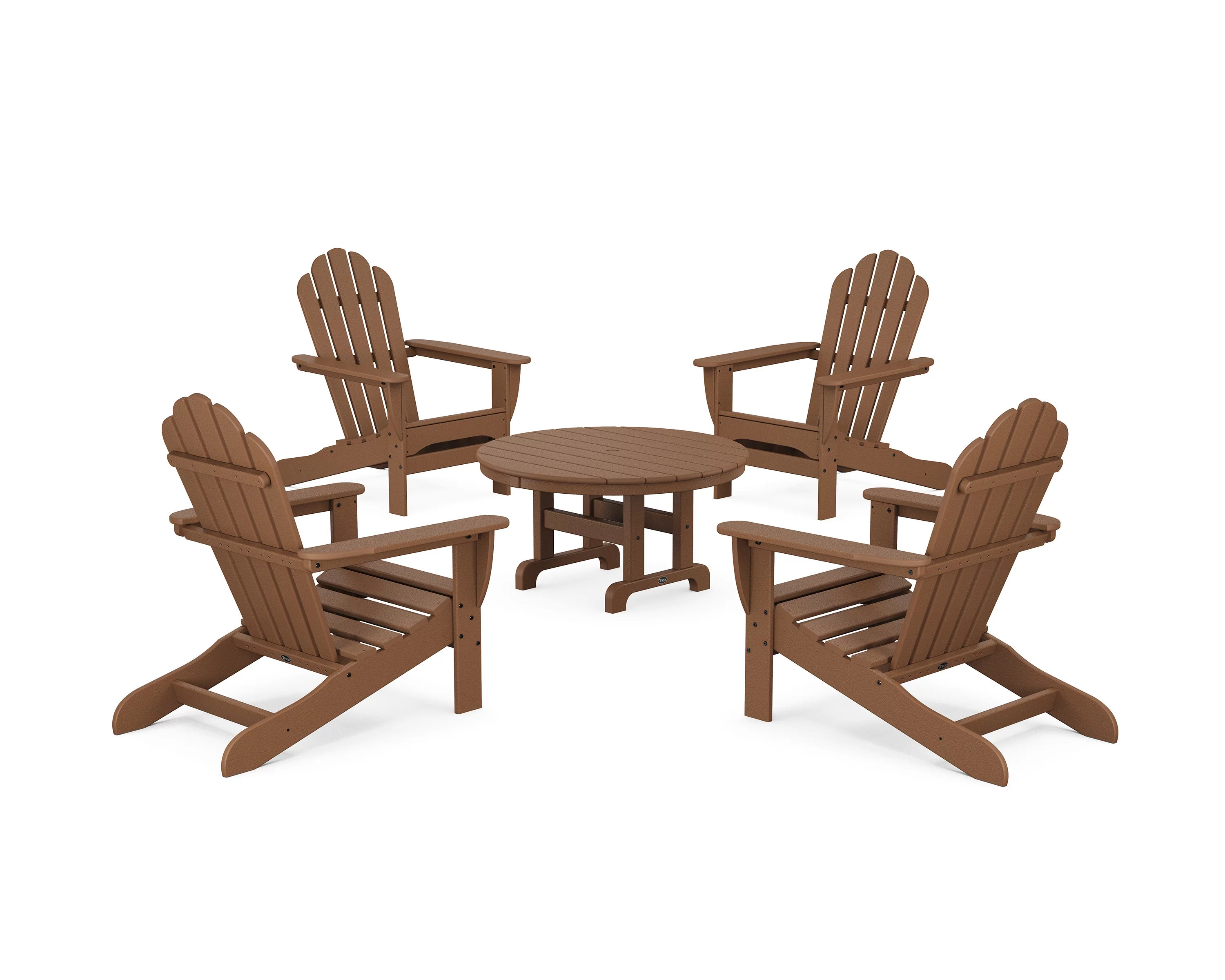 Trex® Outdoor Furniture™ 5-Piece Monterey Bay Adirondack Chair Conversation Group in Tree House