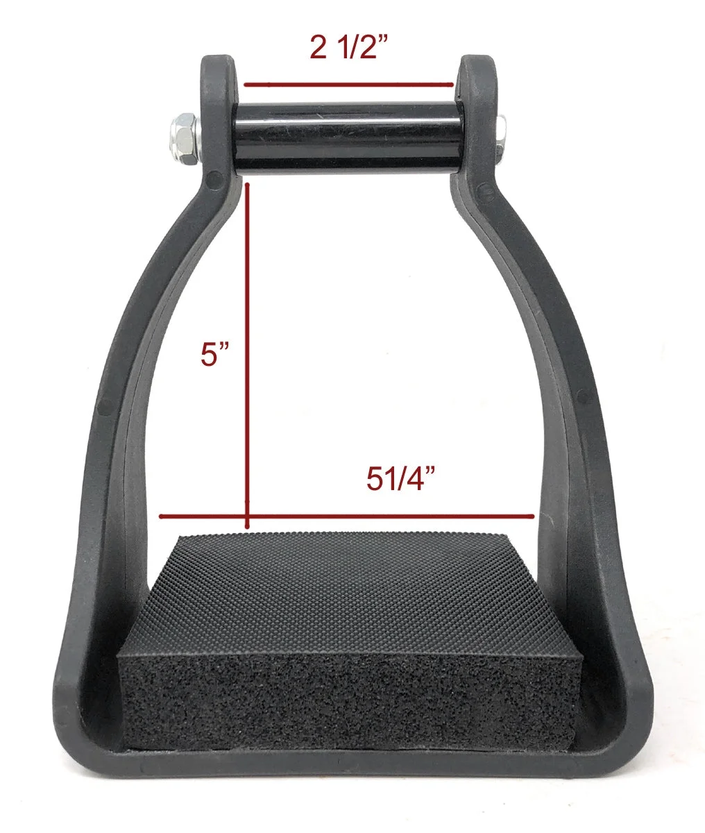 AJ Tack Polymer Trail Stirrups 3