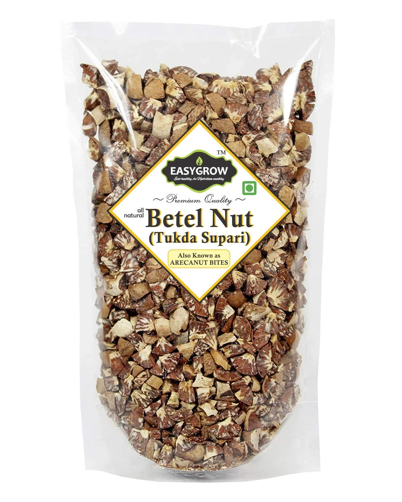 Easygrow Supari Tukda/Betel Nut/Arecanut Bites/Kachhe Supari Tukda/Tukda Supari - 200Gm