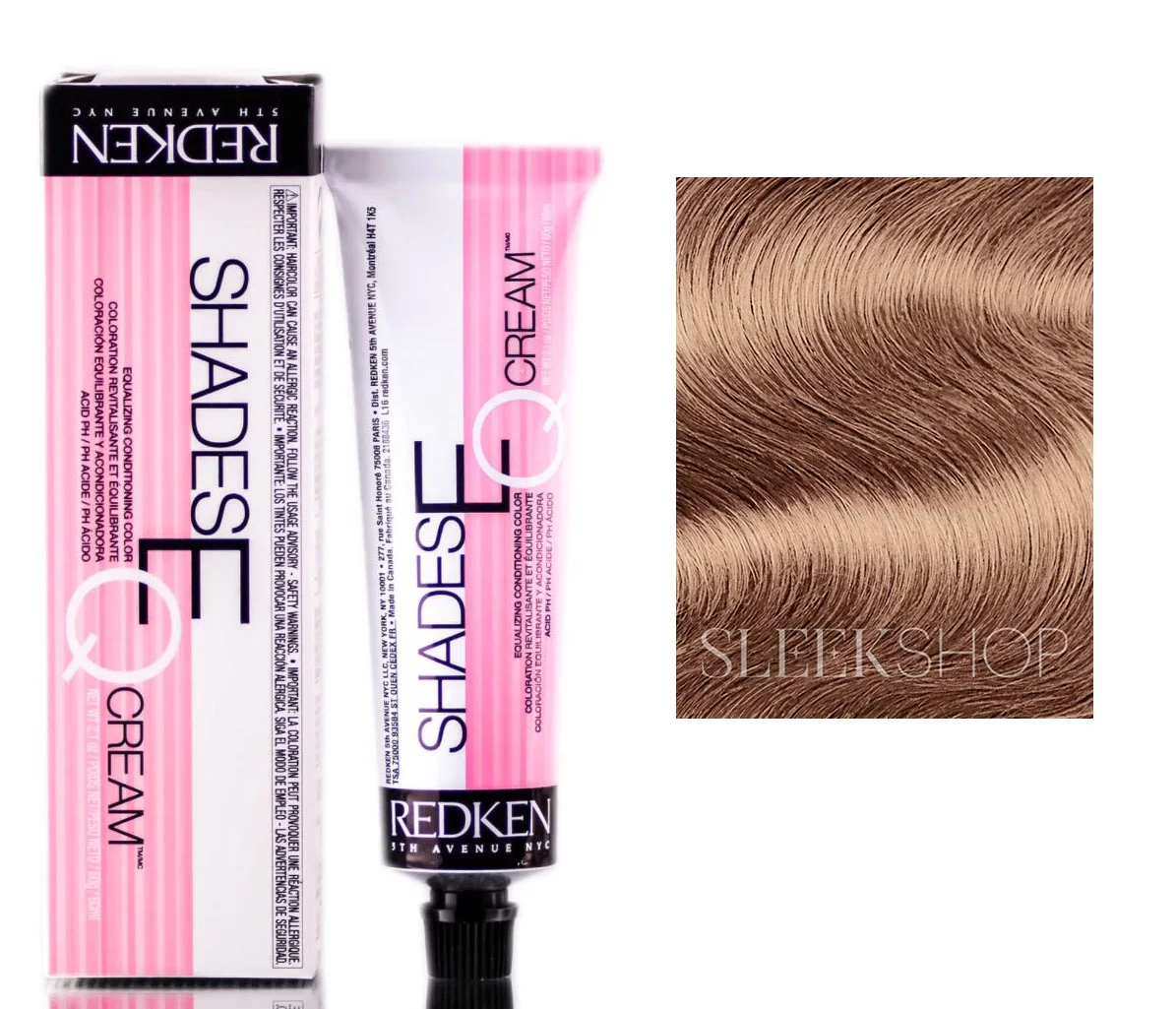 Redken Shades EQ Demi-Permanent Cream Hair Color, Ammonia-Free (8WM - Warm Mocha)
