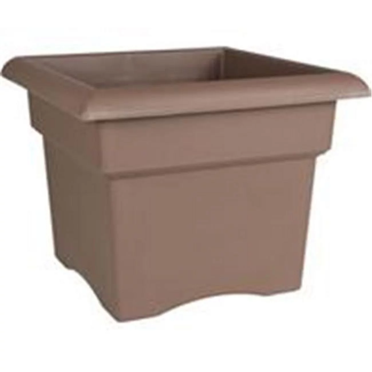 10184 18 in. Veranda Planter, Chocolate