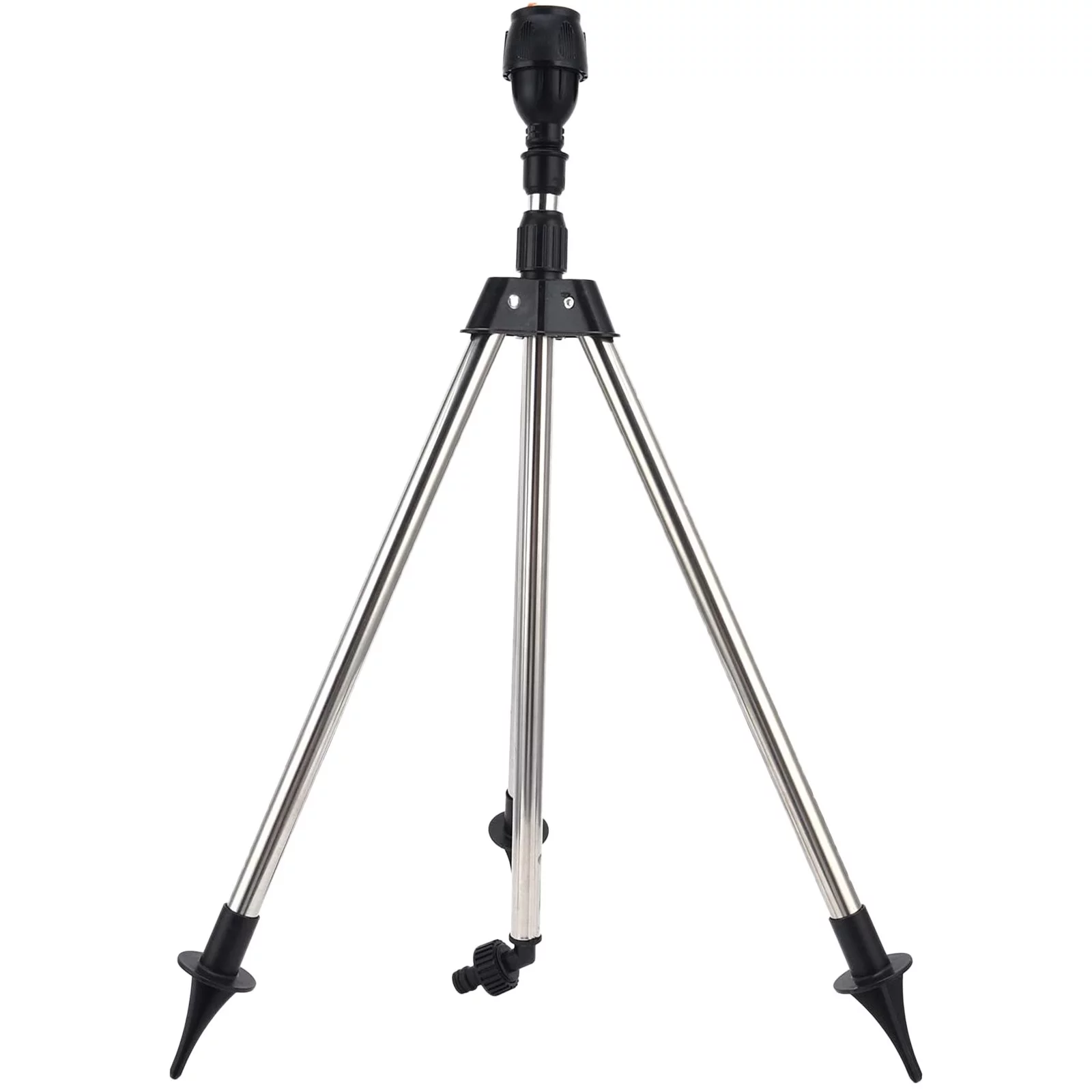 Rotating Tripod Sprinkler 360 Automatic Rotating Irrigation Watering Sprinklers Telescoping Tripod Sprinkler