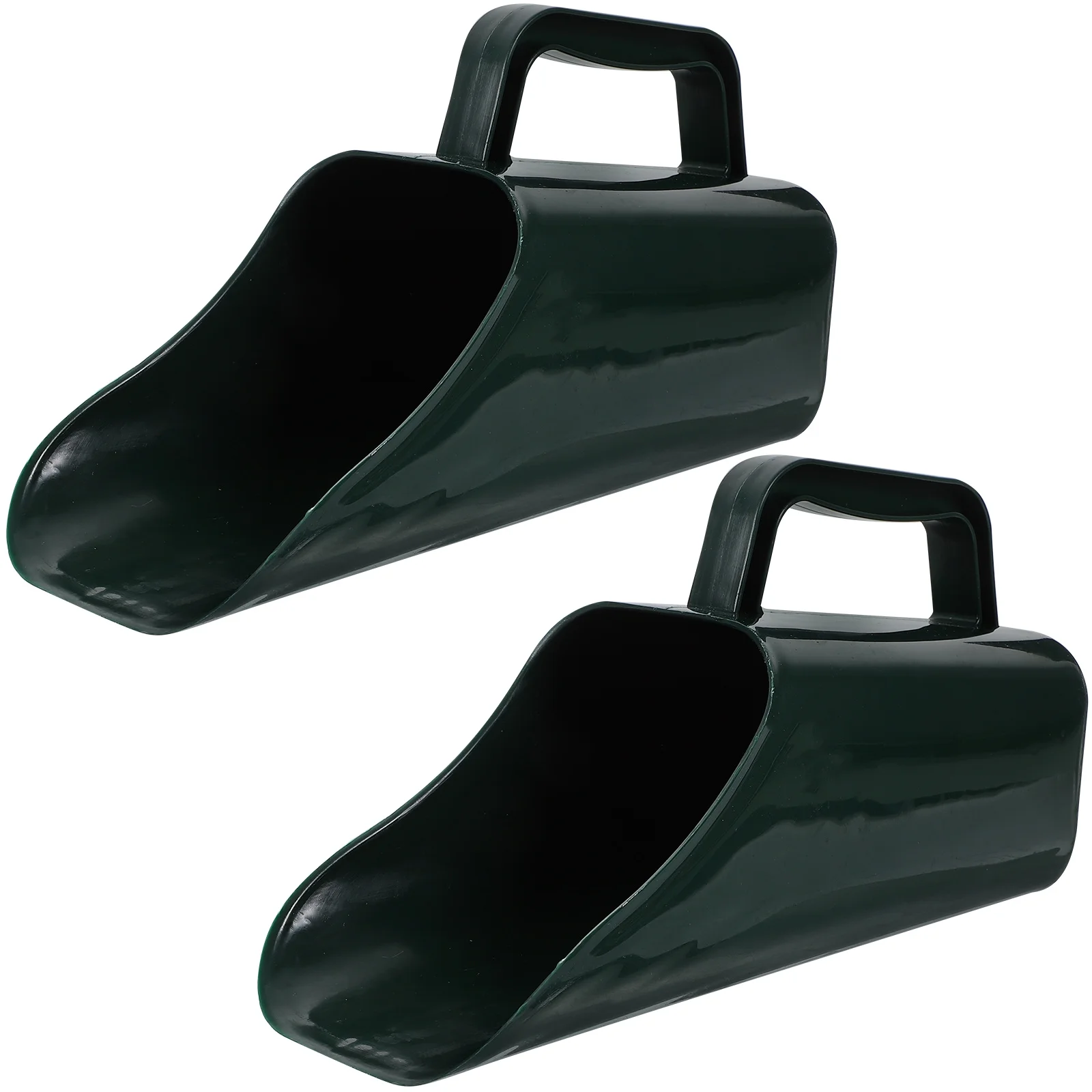 Guichaokj 2pcs Multifunctional Fish tank Bucket Tool Sediment clearing Shovel Handheld Garden Scoop for Soil