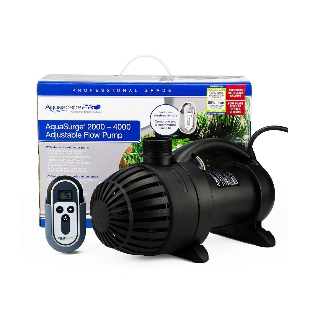 Aquascape 45009 AquaSurge Adjustable Flow Pond Pump 2000-4000